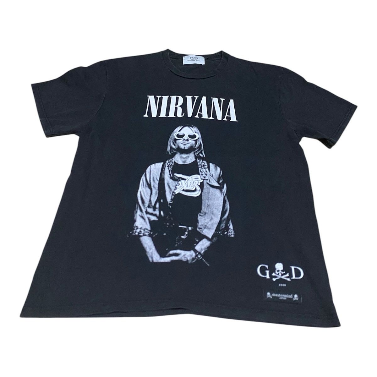 Mastermind Japan Fear Of God x Mastermind NIRVANA Graphic Tee Size US L / EU 52-54 / 3 - 1 Thumbnail