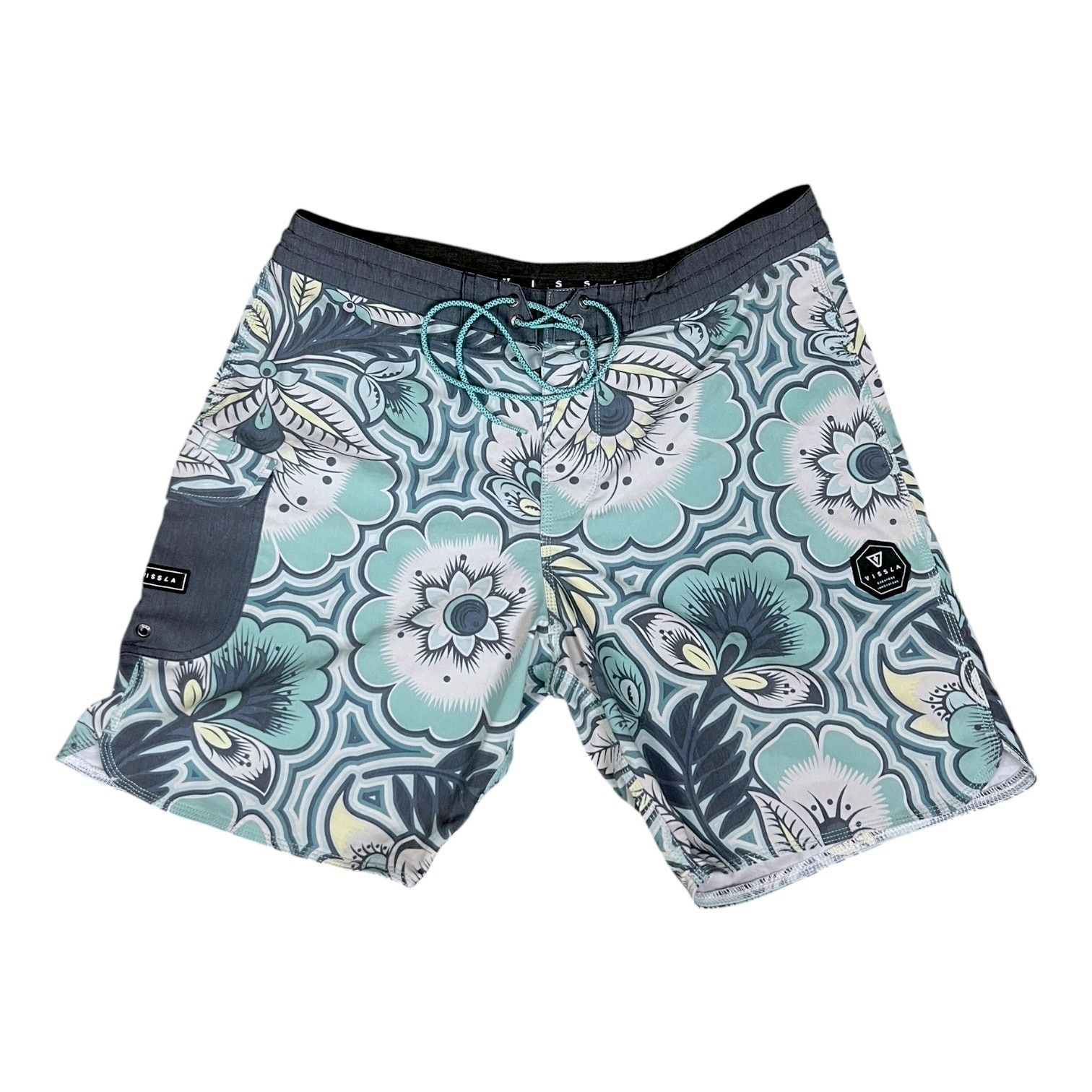 Vissla Vissla Floral Paisley Hawaiian Board Shorts 36 $65 Retail Size US 36 / EU 52 - 1 Thumbnail