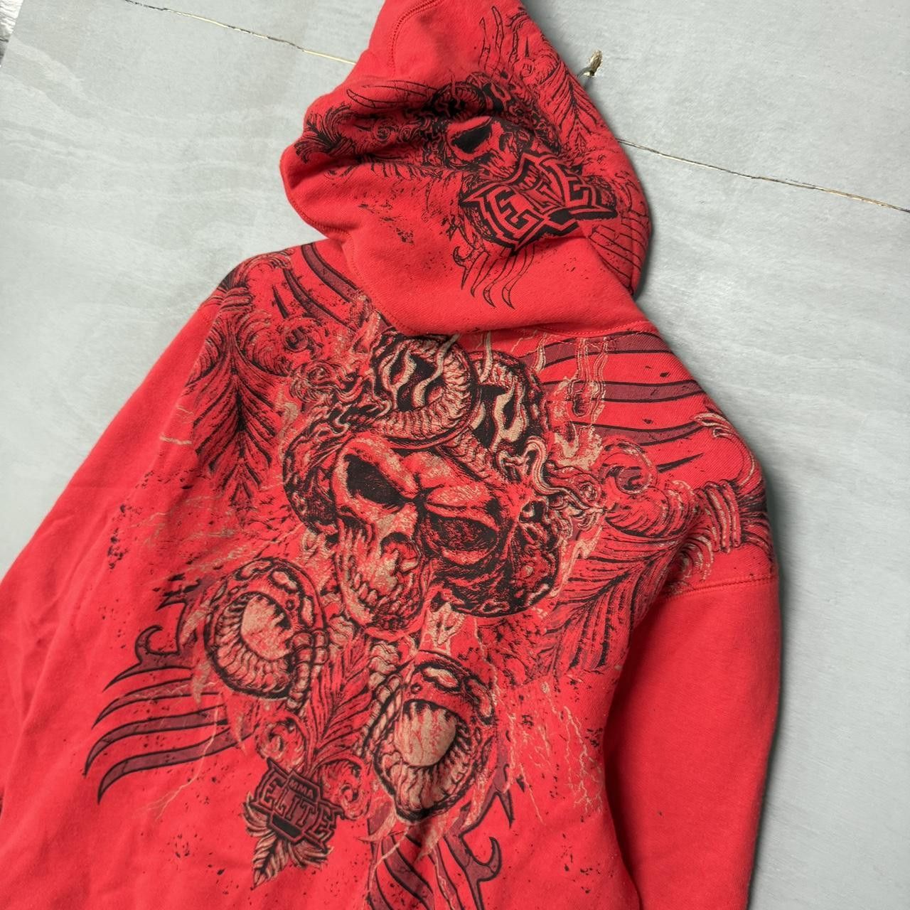 Tapout MMA Elite Tapout Affliction Style Zip Up Hoodie Medium Size US M / EU 48-50 / 2 - 4 Thumbnail