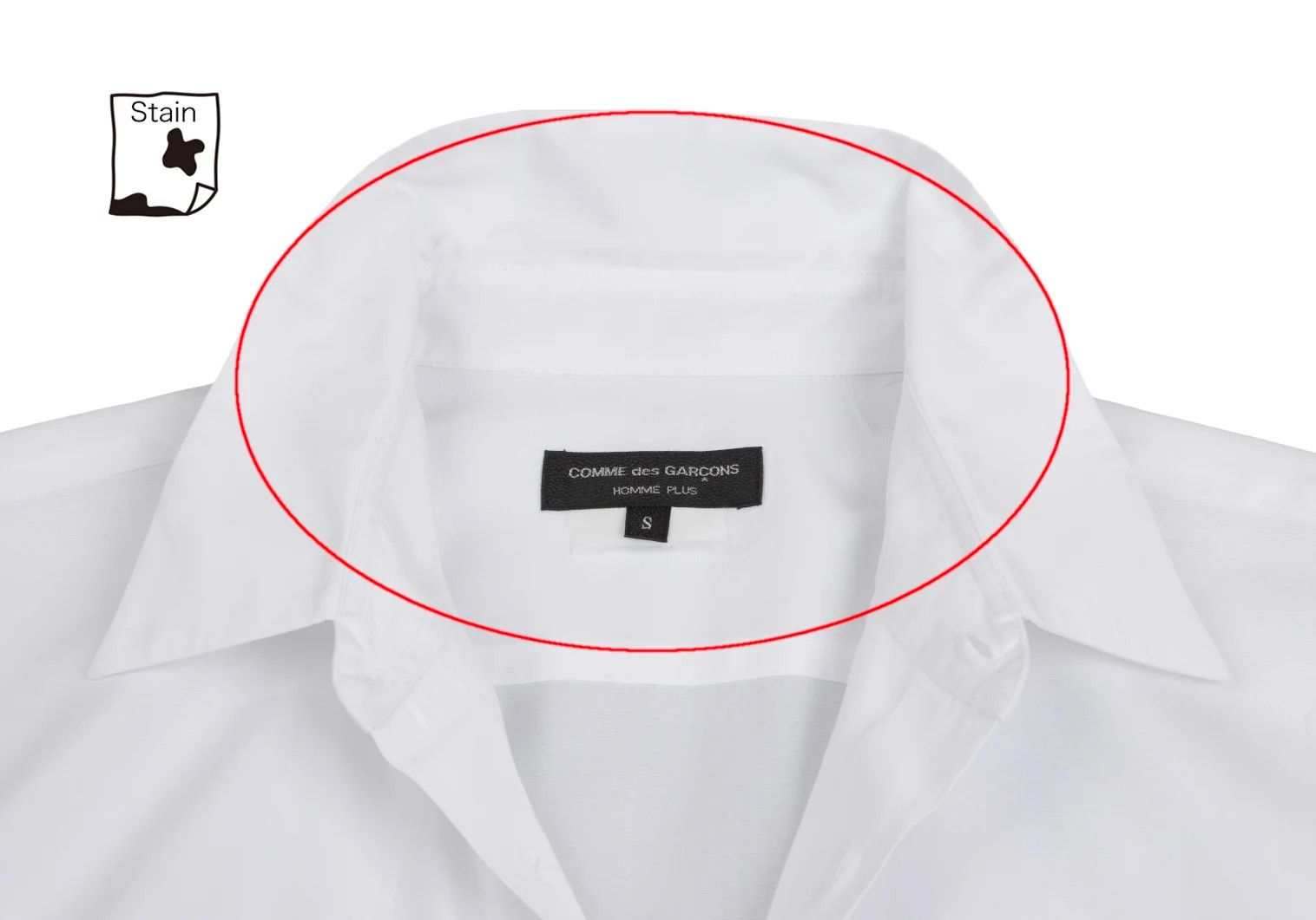 Comme des Garcons Homme Plus Cut Sleeve Shirt in White Size S Size US S / EU 44-46 / 1 - 6 Thumbnail