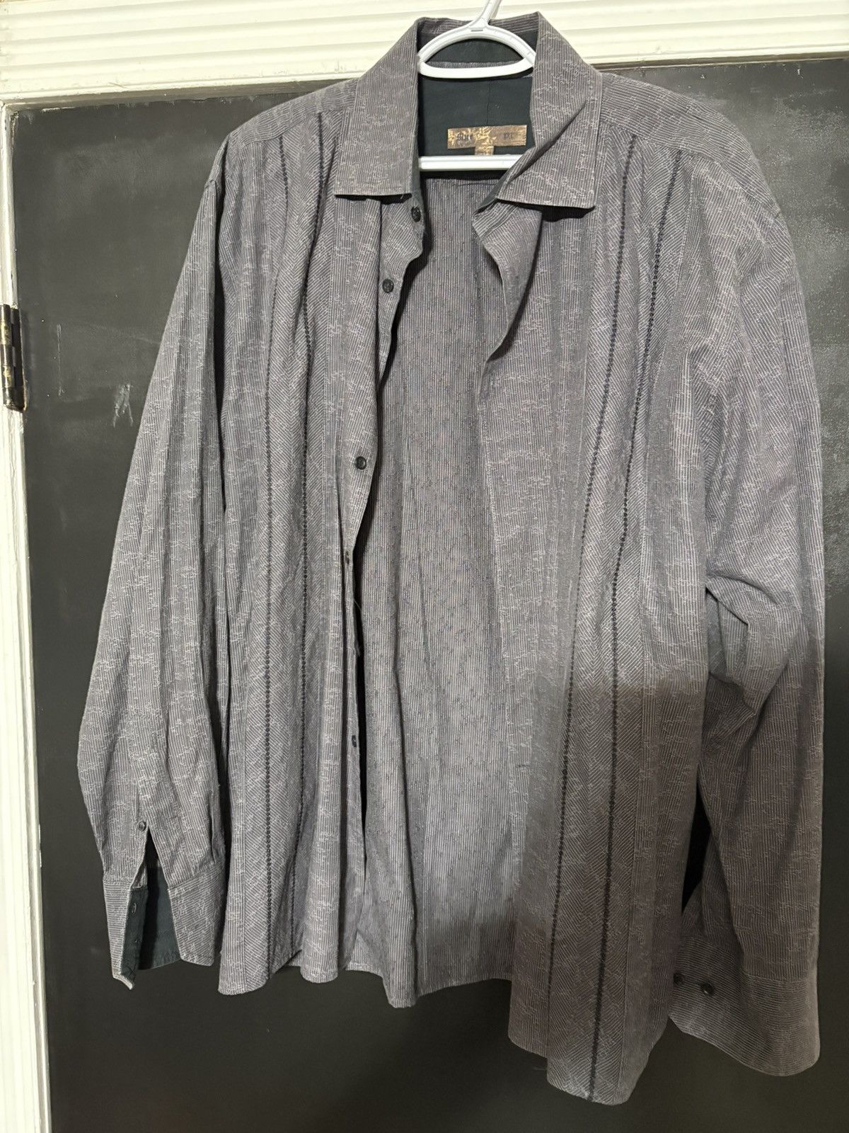Pronto Uomo Blue by Pronto Uomo grey casual button up Size US XXL / EU 58 / 5 - 1 Thumbnail
