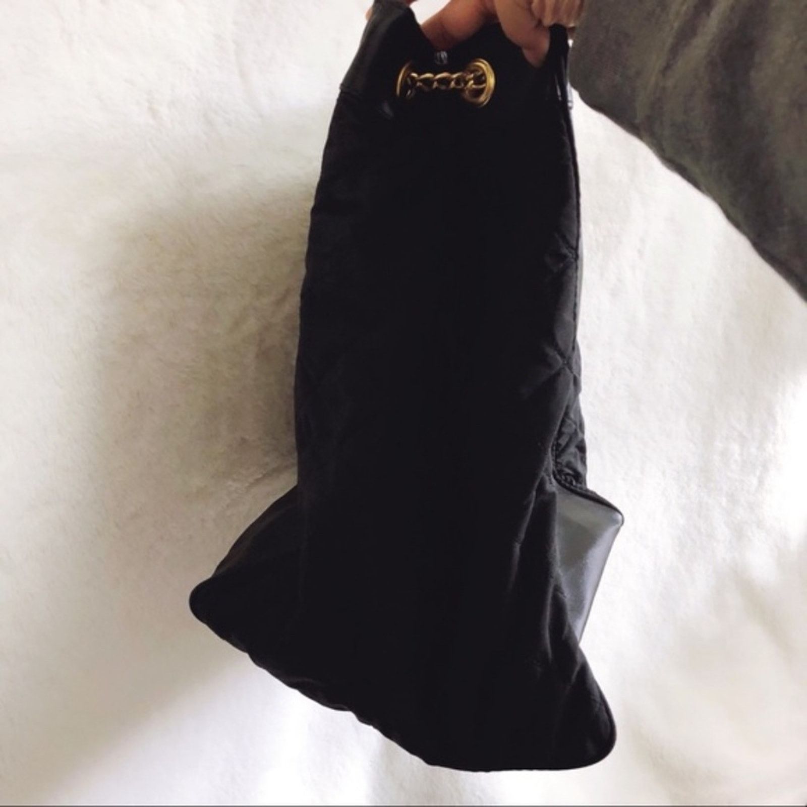 Other Lancôme Black Gold Chain Shoulder Clasp Bag Size ONE SIZE - 5 Thumbnail