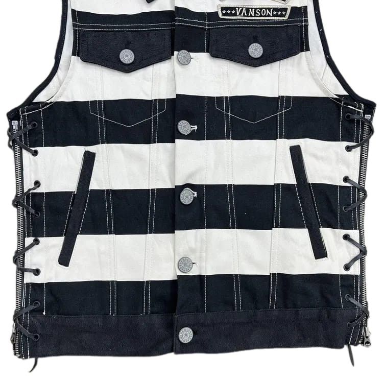 Vanson Leathers Vintage Vanson Prisoner Vest Size US S / EU 44-46 / 1 - 6 Thumbnail