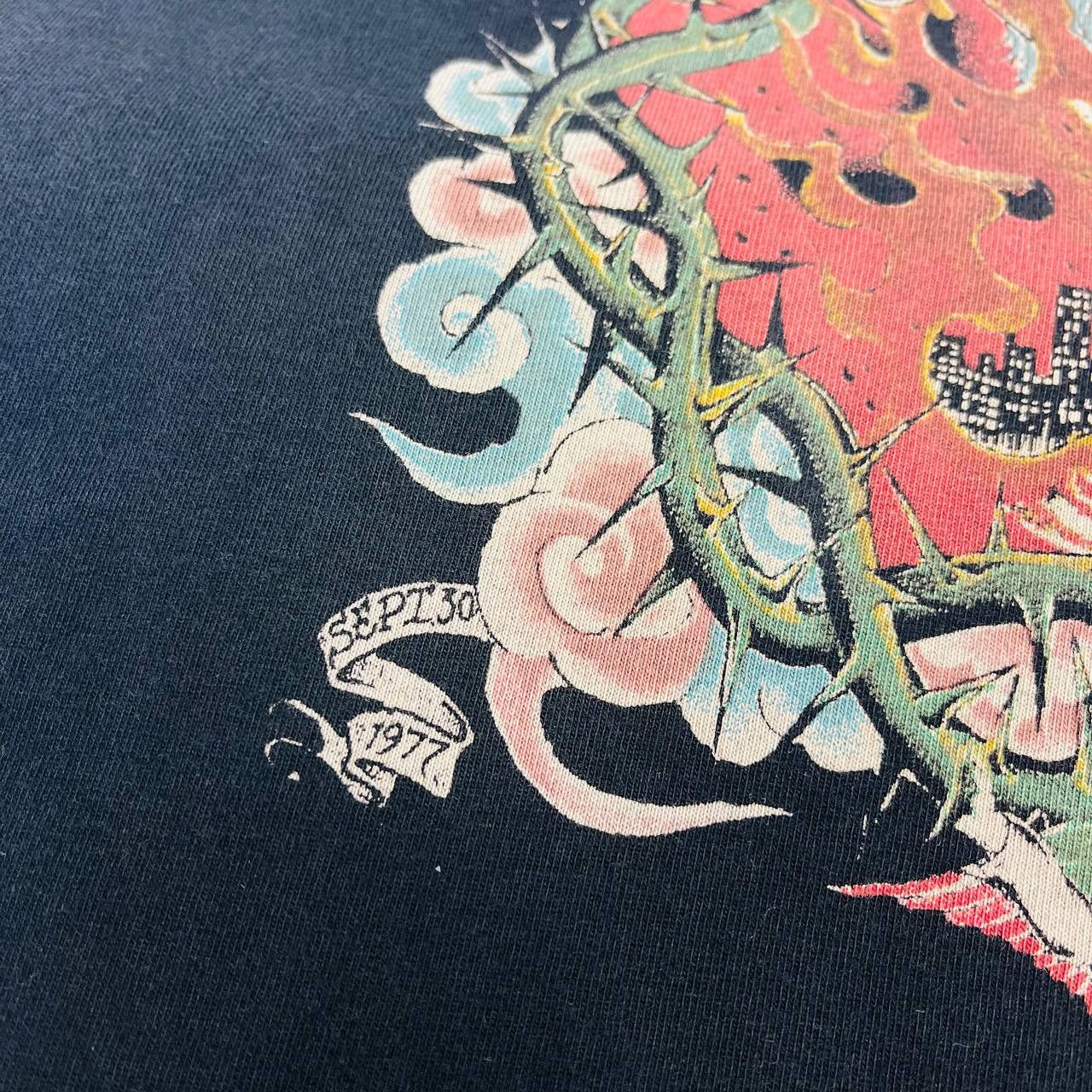 Ed Hardy Vintage Ed Hardy X Sugar Cane Realistic Tatto Studio T shirt Size US S / EU 44-46 / 1 - 5 Thumbnail