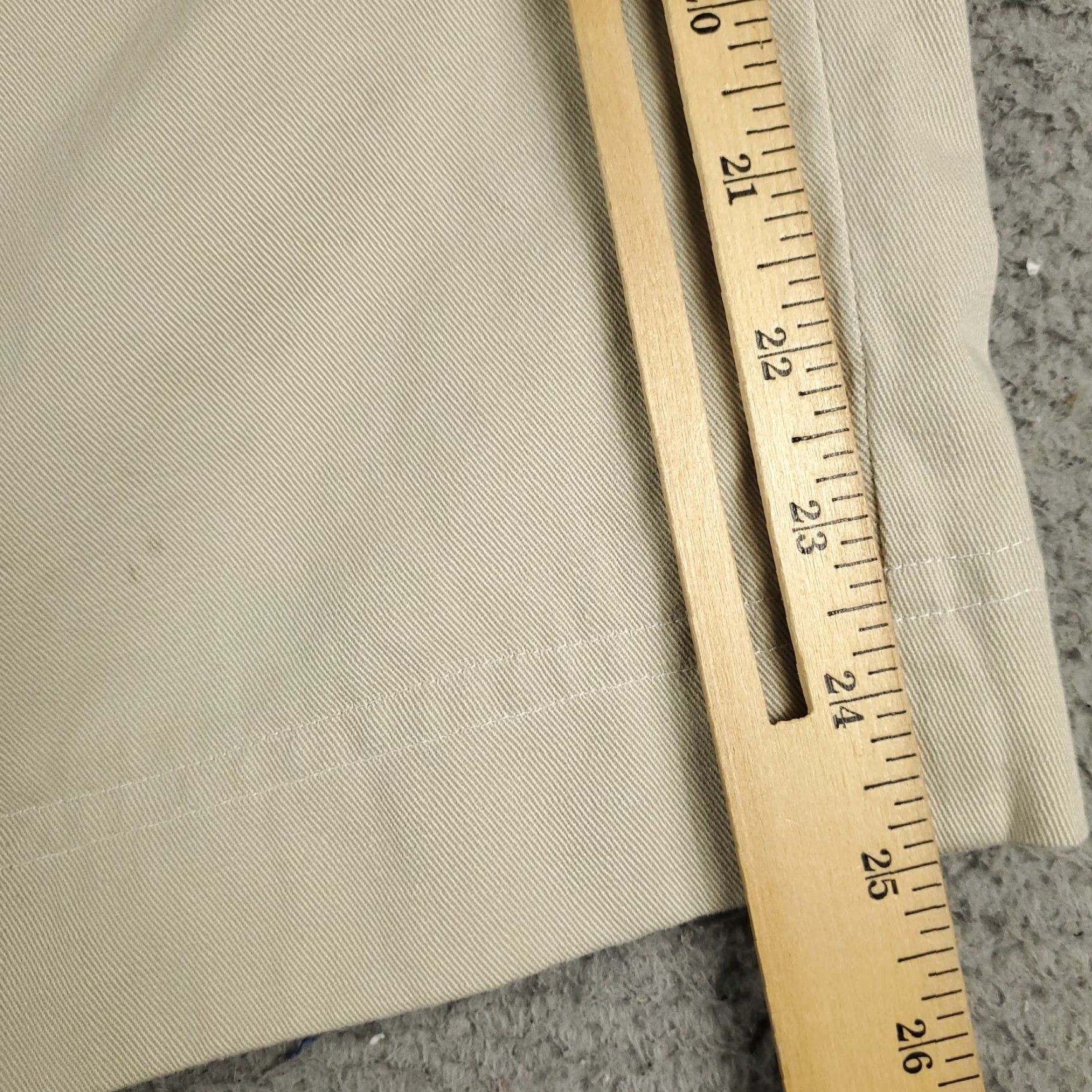 Ralph Lauren Ralph Lauren Shorts Mens Size 42 Beige Casual Pleated Slash Pockets Chino * Size US 42 / EU 58 - 5 Thumbnail