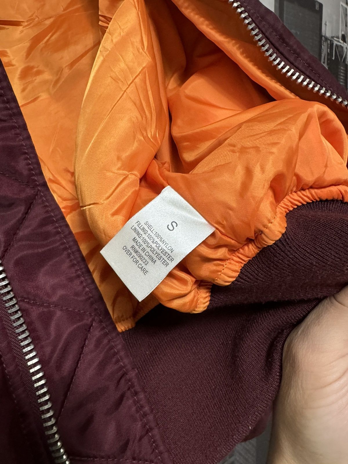 Fear of God FOG Fear of God Bomber Jacket Collection Two Burgundy SZ S🔥 Size US S / EU 44-46 / 1 - 10 Thumbnail