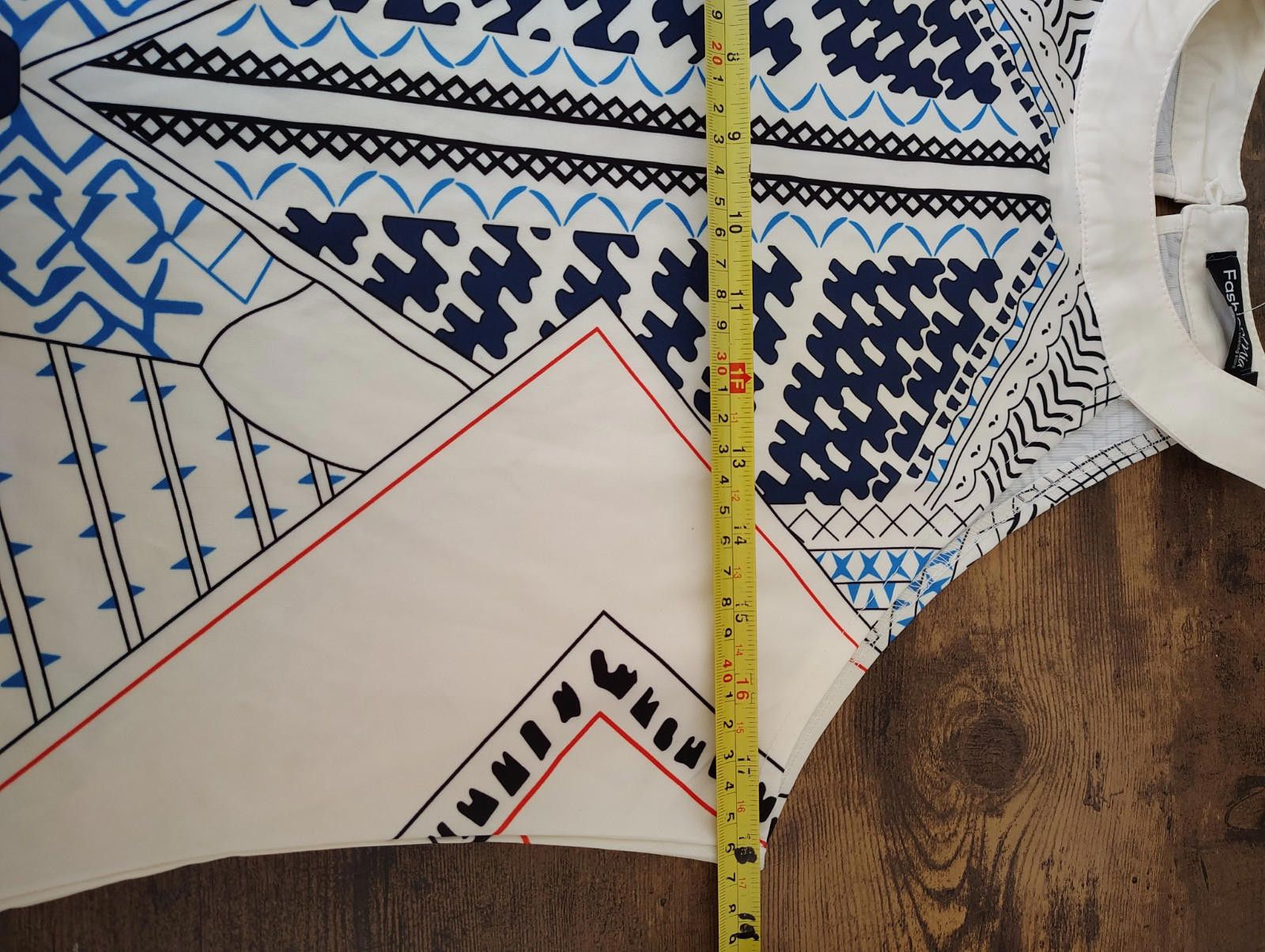 Designer NWT Fashion mia Sleeveless Geometric Print Dress Spring Size S / US 4 / IT 40 - 5 Thumbnail
