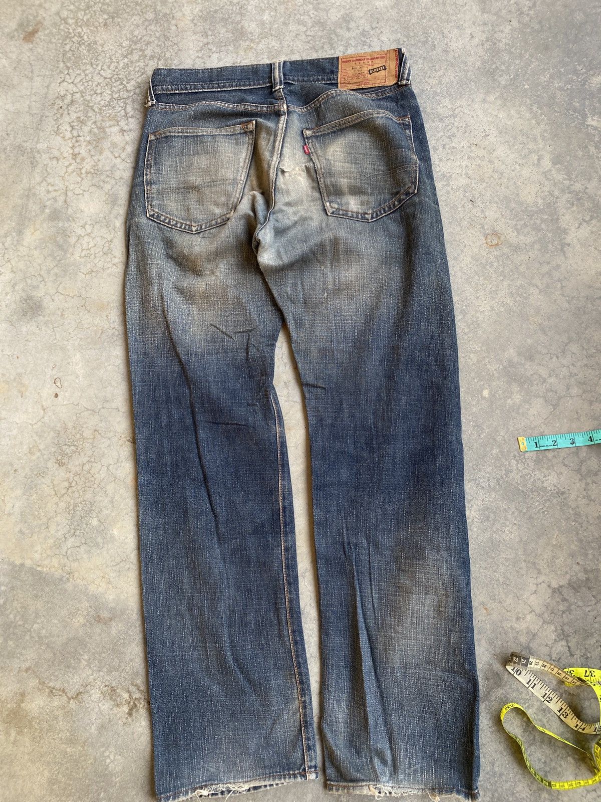 If Six Was Nine × PPFM × Vintage Vintage GL HEART denim pants (sku 4) Size US 34 / EU 50 - 3 Thumbnail