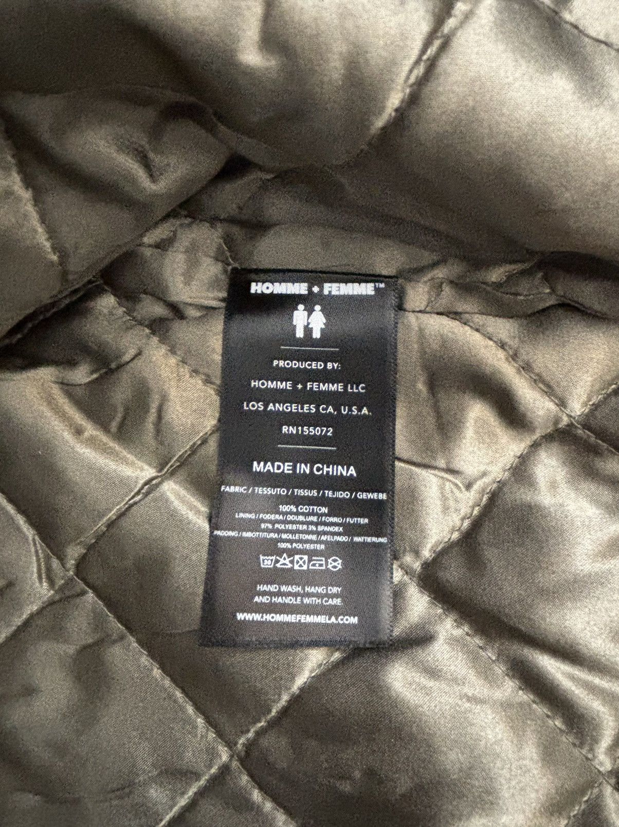 Homme + Femme La Homme Femme Evolution Work Jacket Green Size US M / EU 48-50 / 2 - 11 Thumbnail