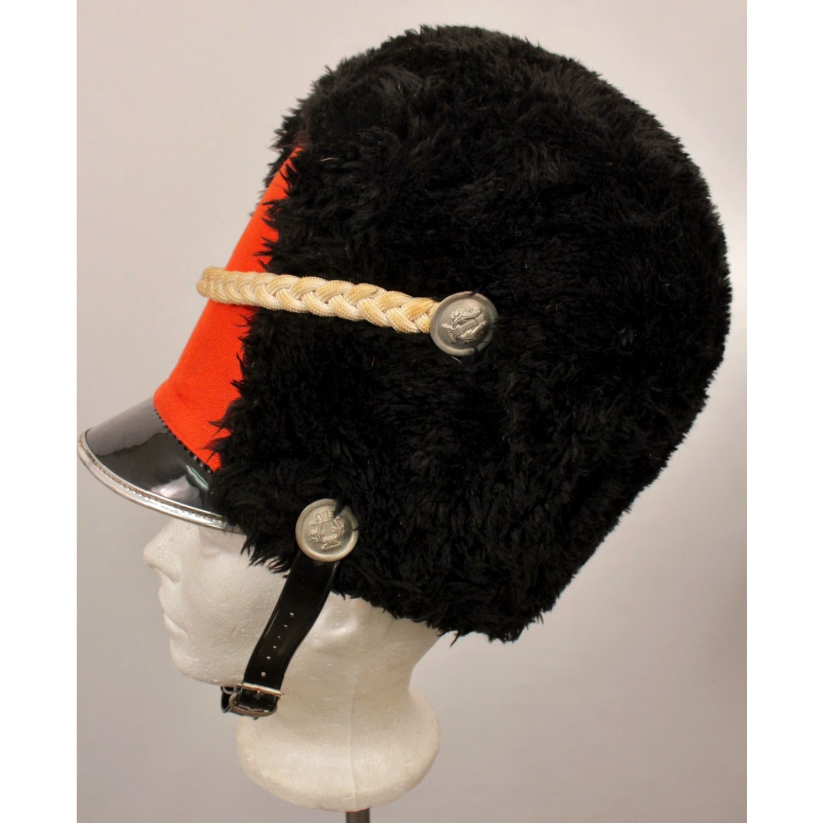 Vintage VINTAGE Men's VTG Aztec New Mexico Fuzzy Marching Band Hat Sz 7 1/4 Size ONE SIZE - 4 Thumbnail