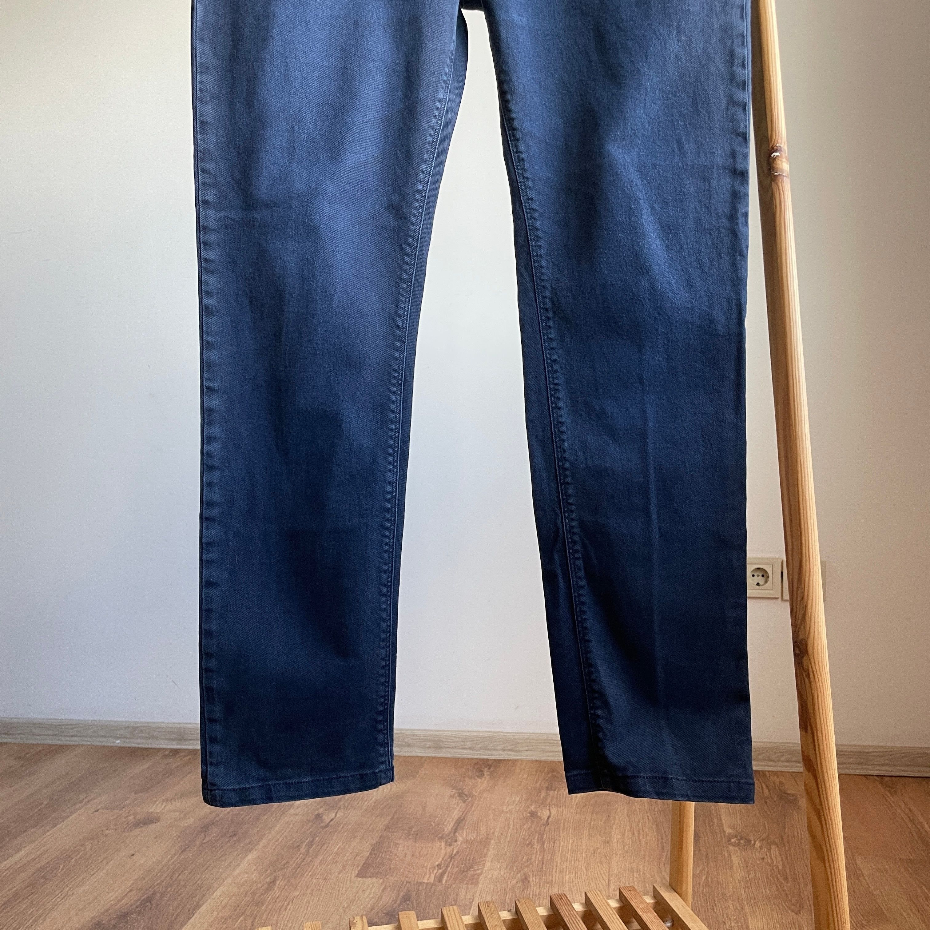Boggi Boggi Manuel Extra Slim Fit Distressed Garment Dyed Denim Size US 36 / EU 52 - 8 Thumbnail