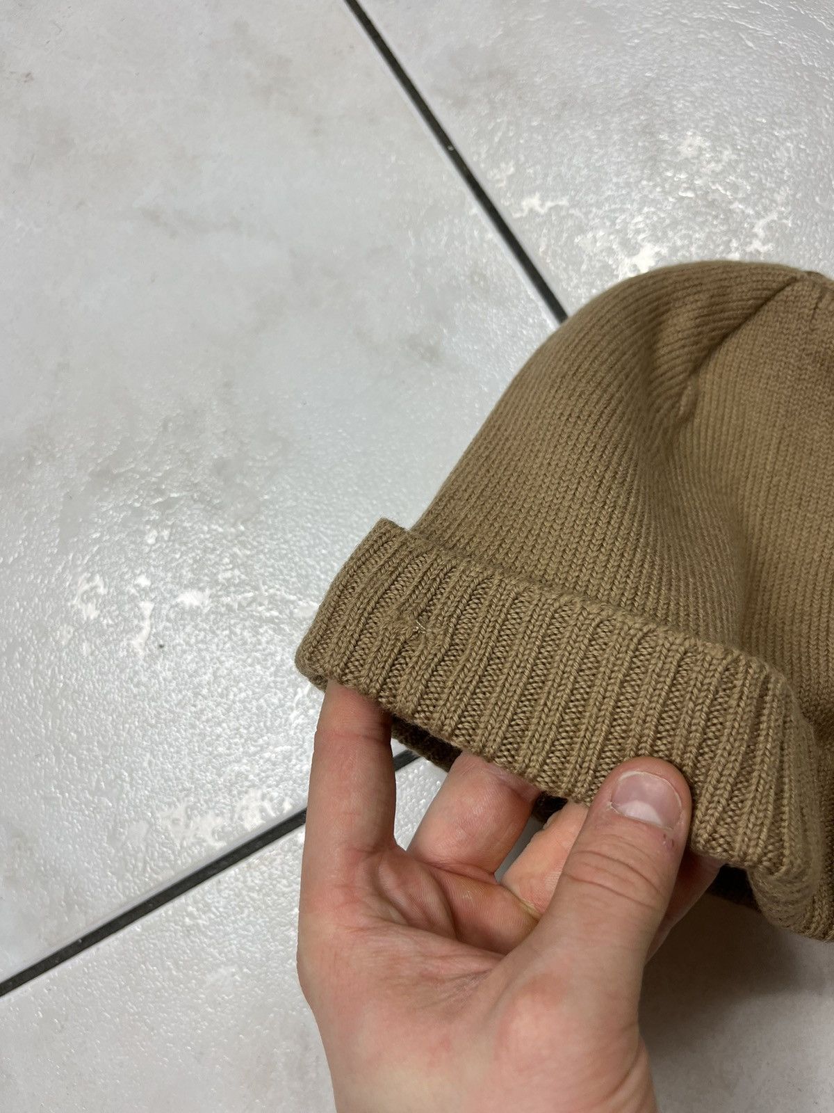 Polo Ralph Lauren × Ralph Lauren × Vintage Vintage 90s Polo Ralph Lauren wool knitted beanie hat logo Size ONE SIZE - 10 Thumbnail