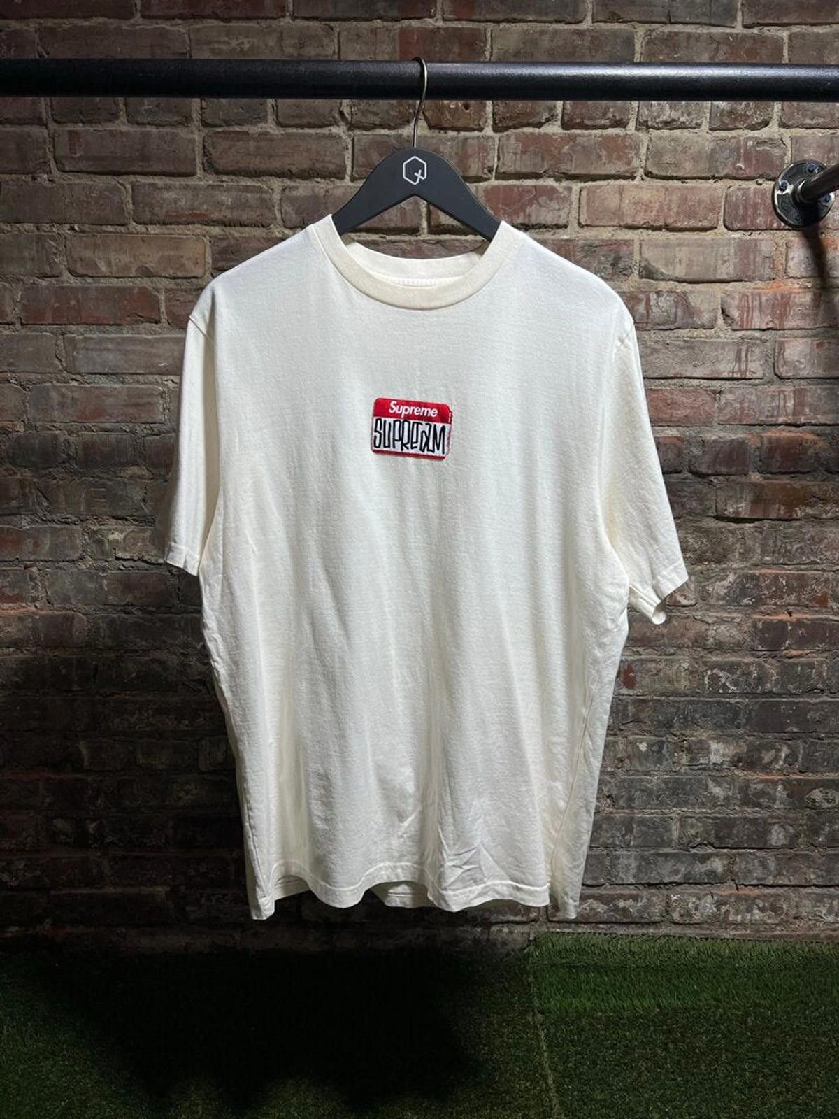 Supreme Supreme Gonz Nametag Tee Sz. M Size US M / EU 48-50 / 2 - 1 Thumbnail