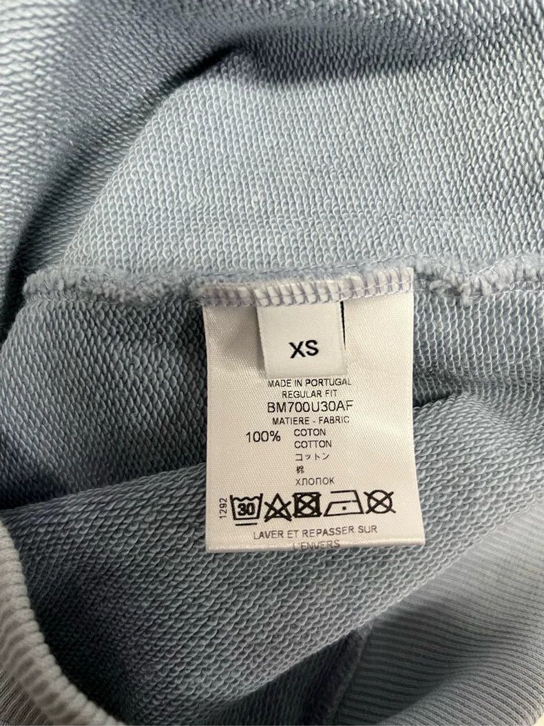 Givenchy Givenchy Hazy Blue Incomplete Logo Hoodie Size US XS / EU 42 / 0 - 4 Thumbnail