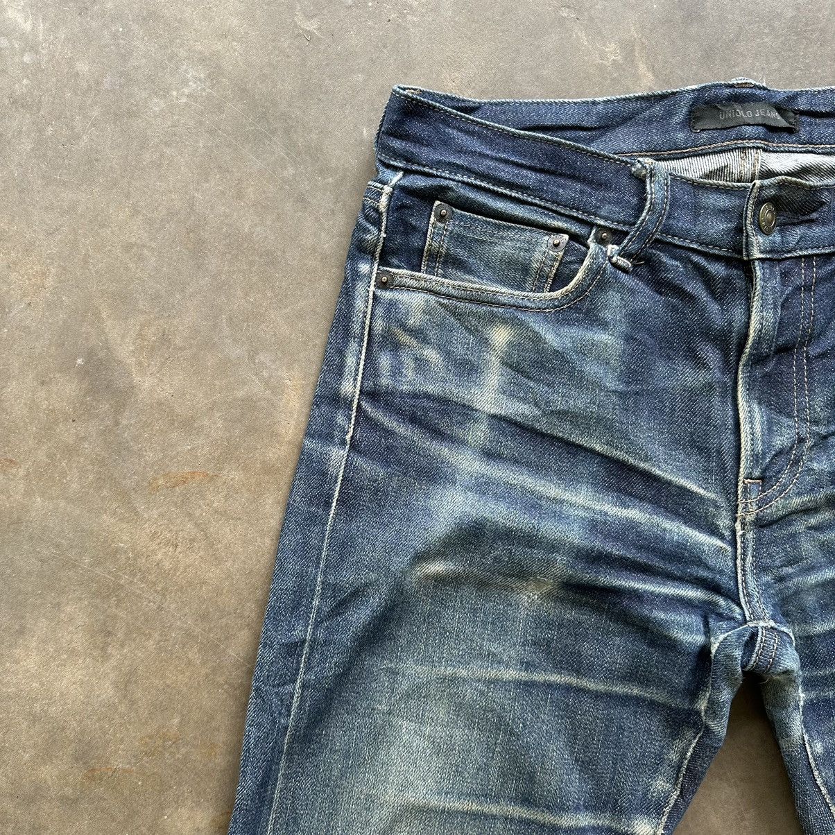 Japanese Brand W32 🔥 Vtg Japanese Faded Denim Jean Pant Size US 32 / EU 48 - 4 Thumbnail