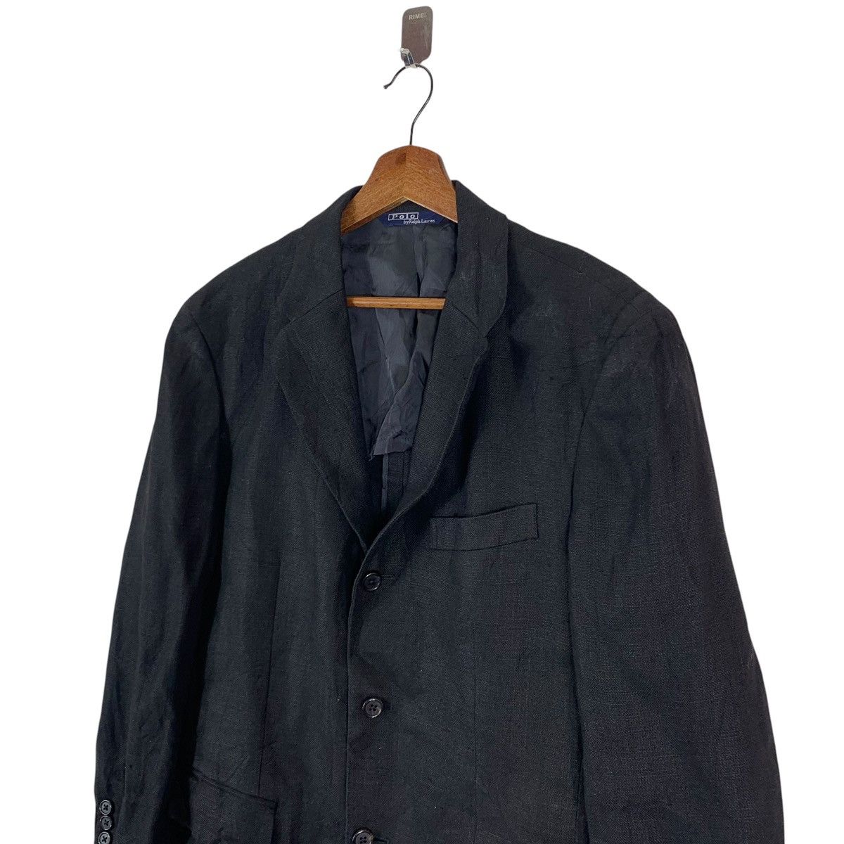 Vintage VINTAGE POLO RALPH LAUREN LINEN COAT BLAZER Size US M / EU 48-50 / 2 - 3 Thumbnail