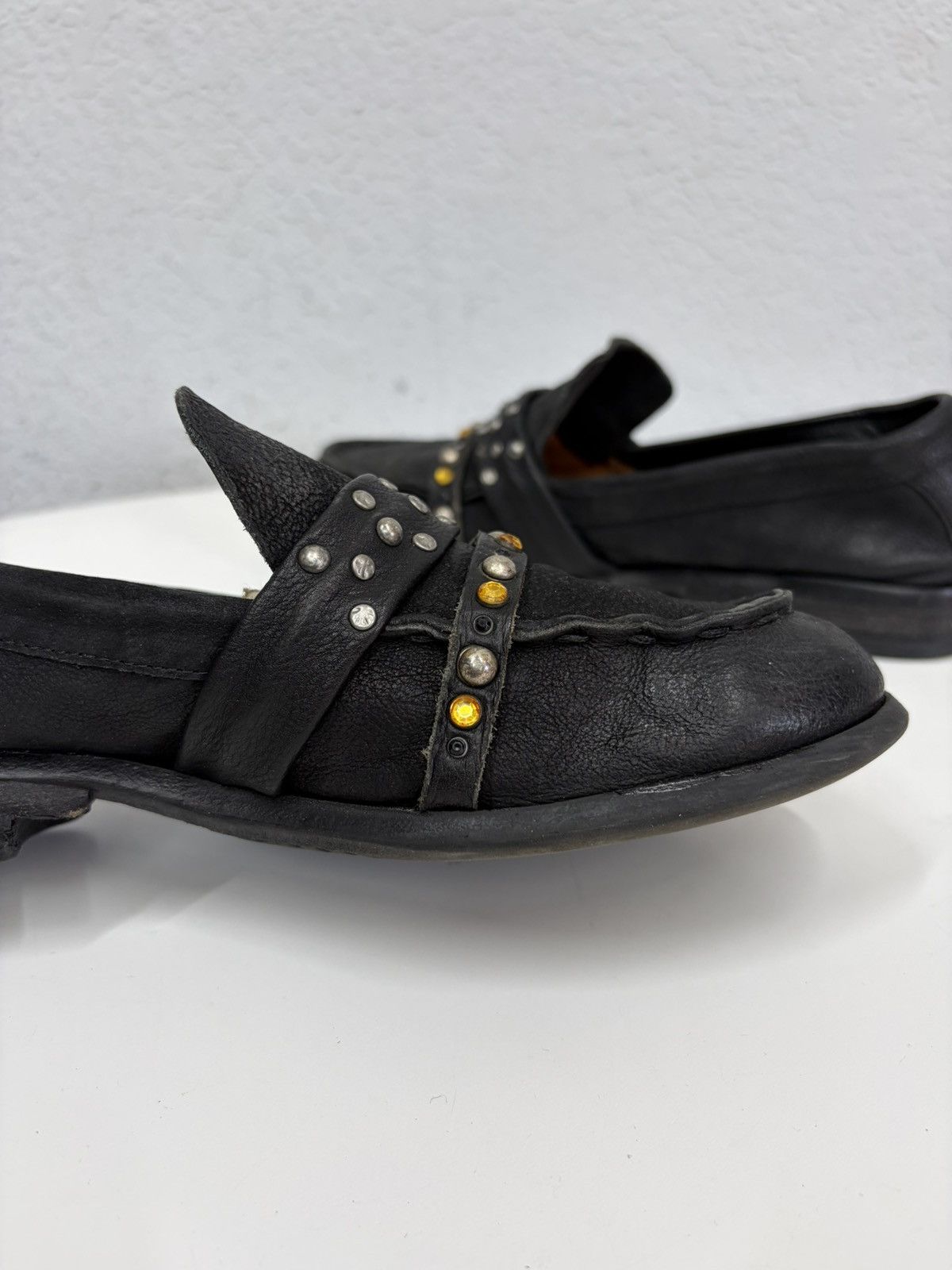 A.S.98 A.S.98 Avant Garde Archive Leather Belted Biker Boots Grunge Size US 8 / IT 38 - 12 Thumbnail