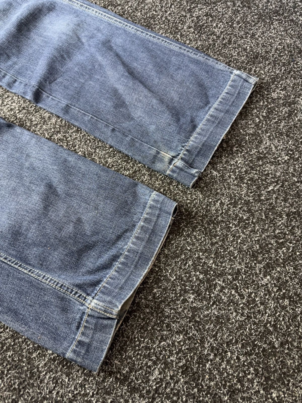 Japanese Brand Y2K 00s Pepe Jeans SK8 Straight Denim Blue 90s Vintage Style Size US 32 / EU 48 - 4 Thumbnail
