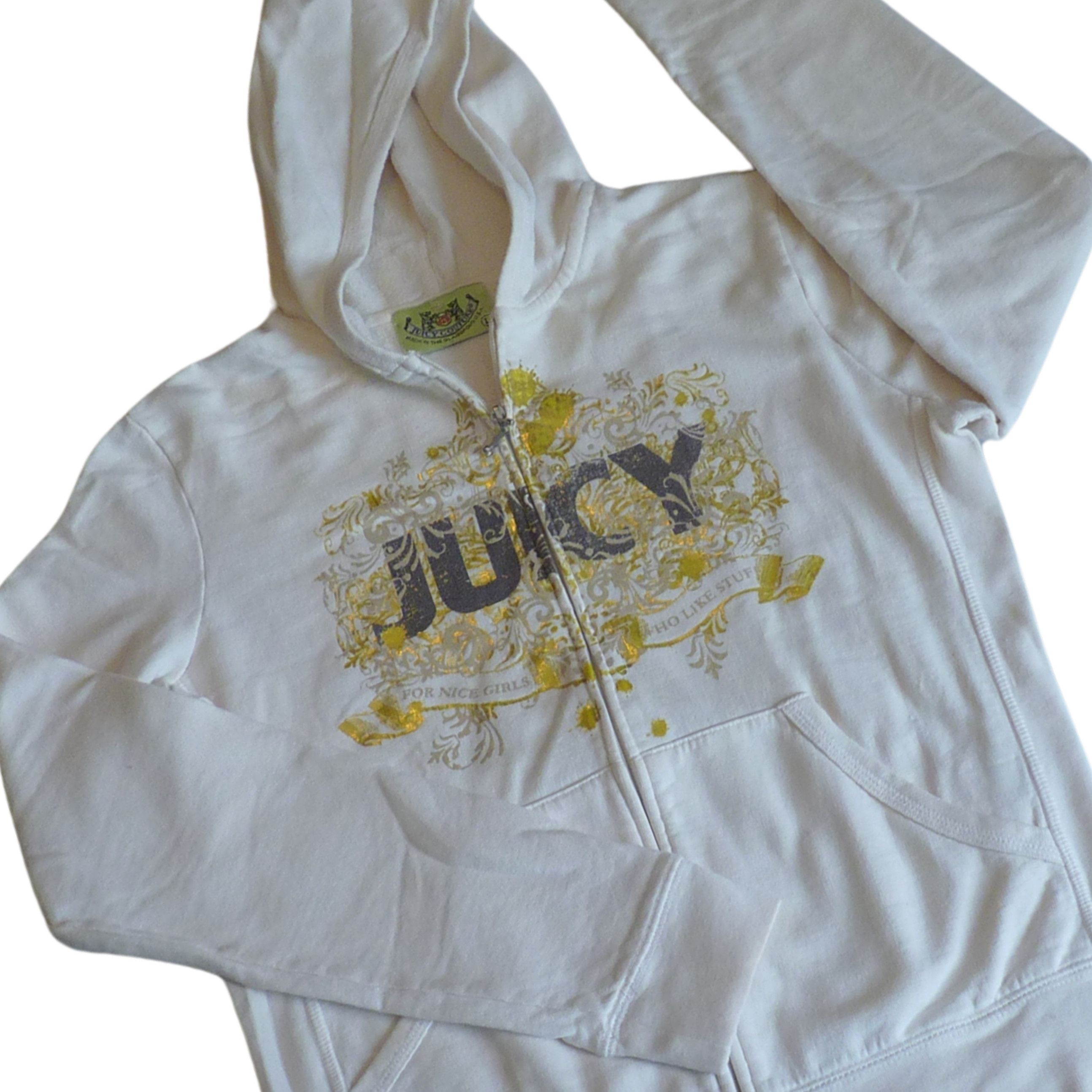 Juicy Couture Vintage Juicy Couture French Terry RARE P&G Hoodie Size L / US 10 / IT 46 - 4 Thumbnail