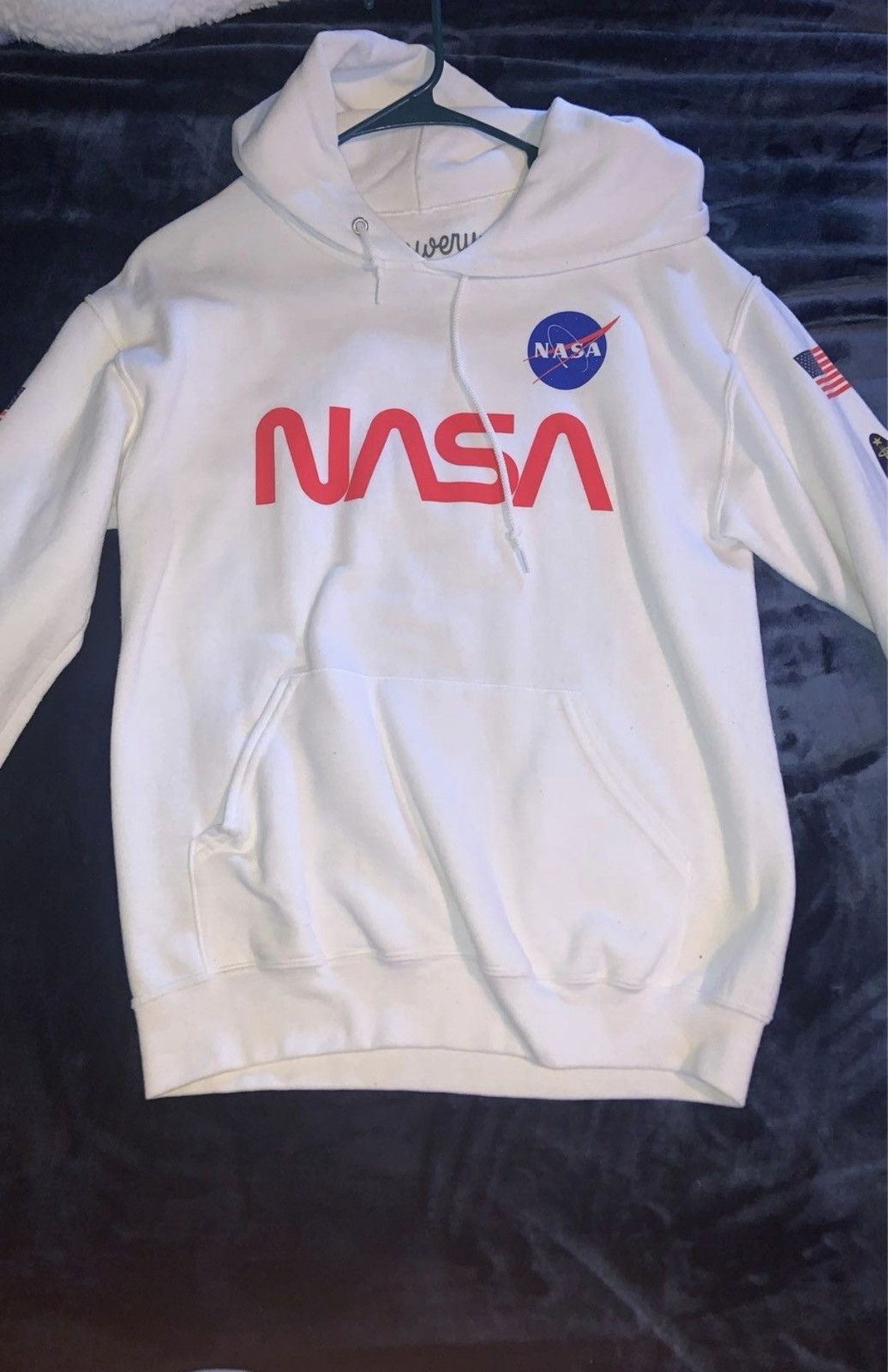 Bowery Bowery Supply Co. NASA Graphic Hoodie – White Size US S / EU 44-46 / 1 - 2 Thumbnail