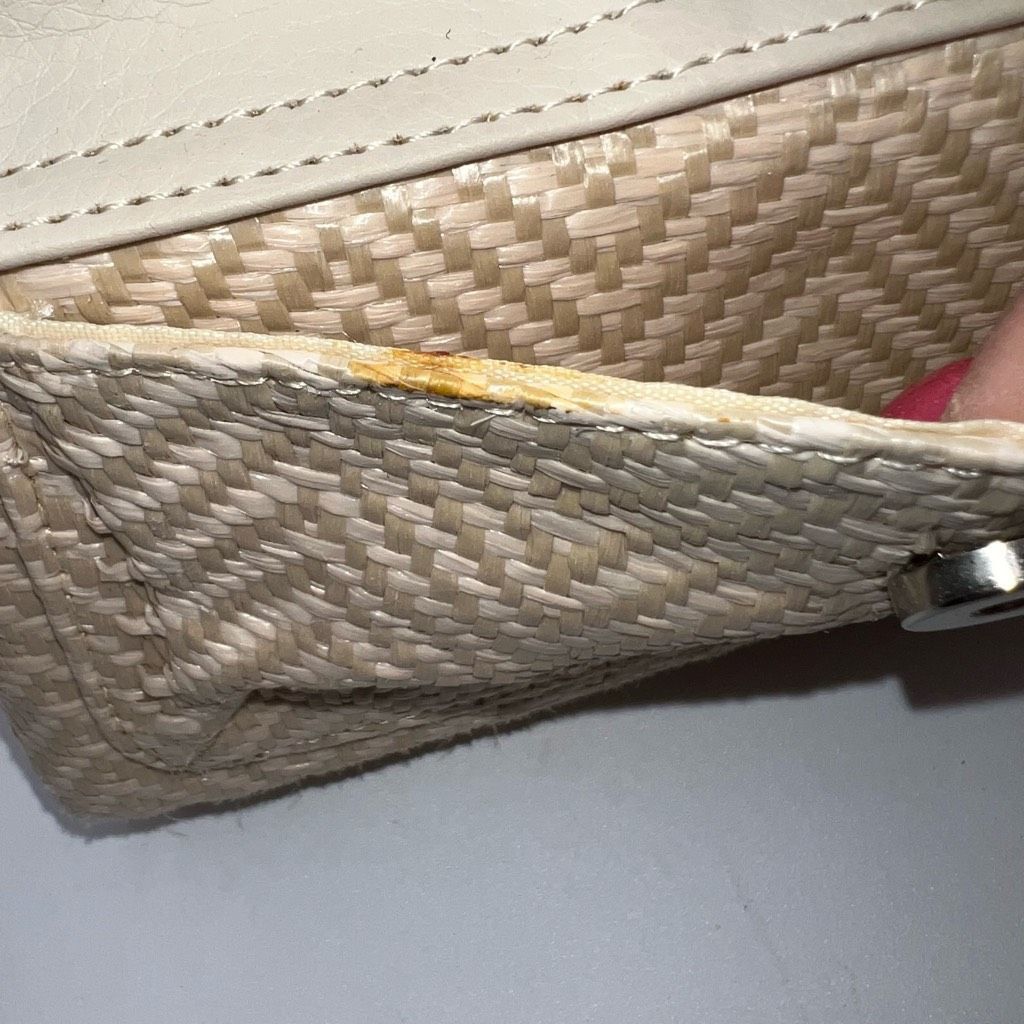 Other Giani Bernini Vintage Raffia and Leather Crossbody Bag Size ONE SIZE - 5 Thumbnail