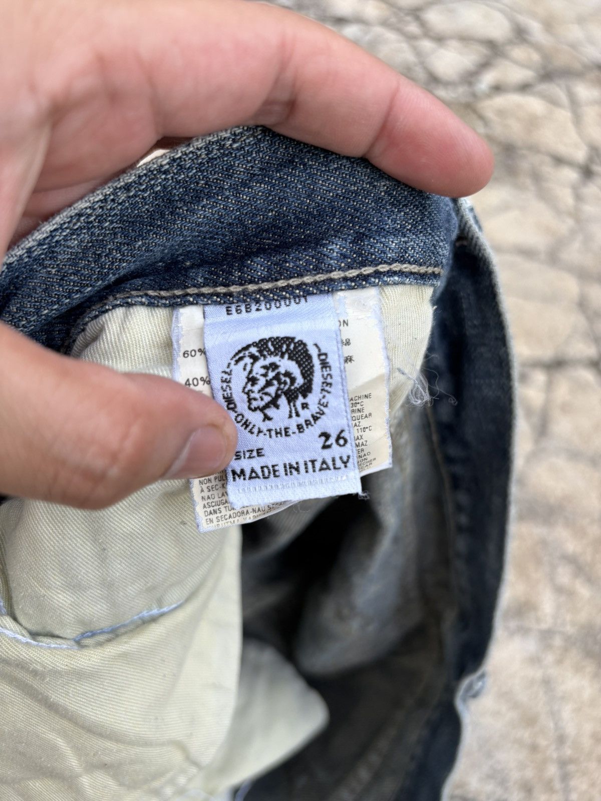 Diesel Vintage Diesel Jeans Flared Distressed Denim Pant Size US 32 / EU 48 - 5 Thumbnail