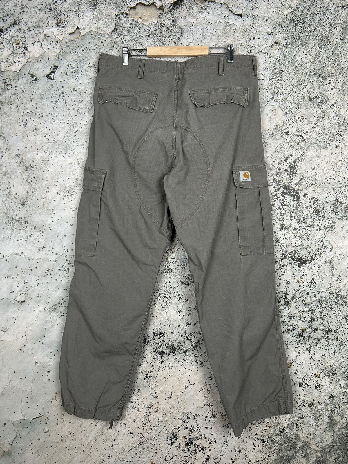 Carhartt WIP Regular Cargo Pants Grey Baggy Rap Streetwear