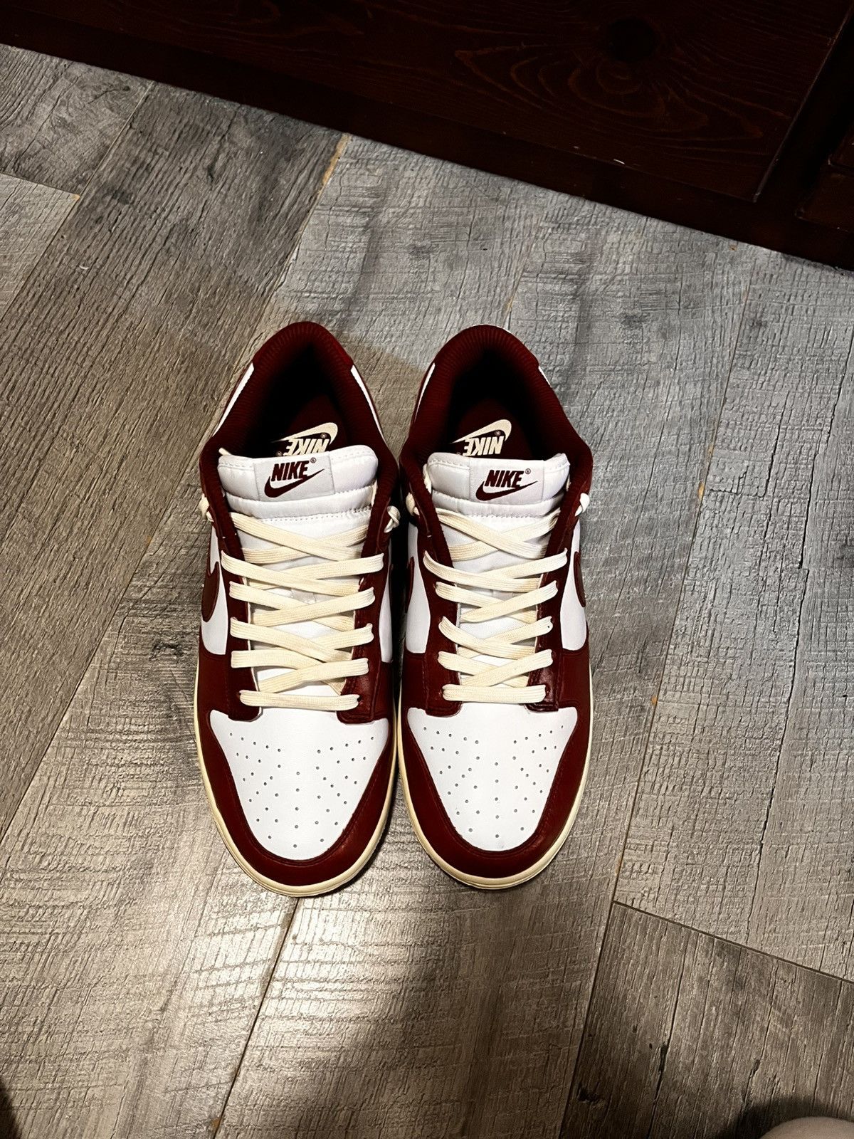 Nike Nike Dunk Premium Low Vintage Red W Size US 10.5 / EU 43-44 - 4 Thumbnail