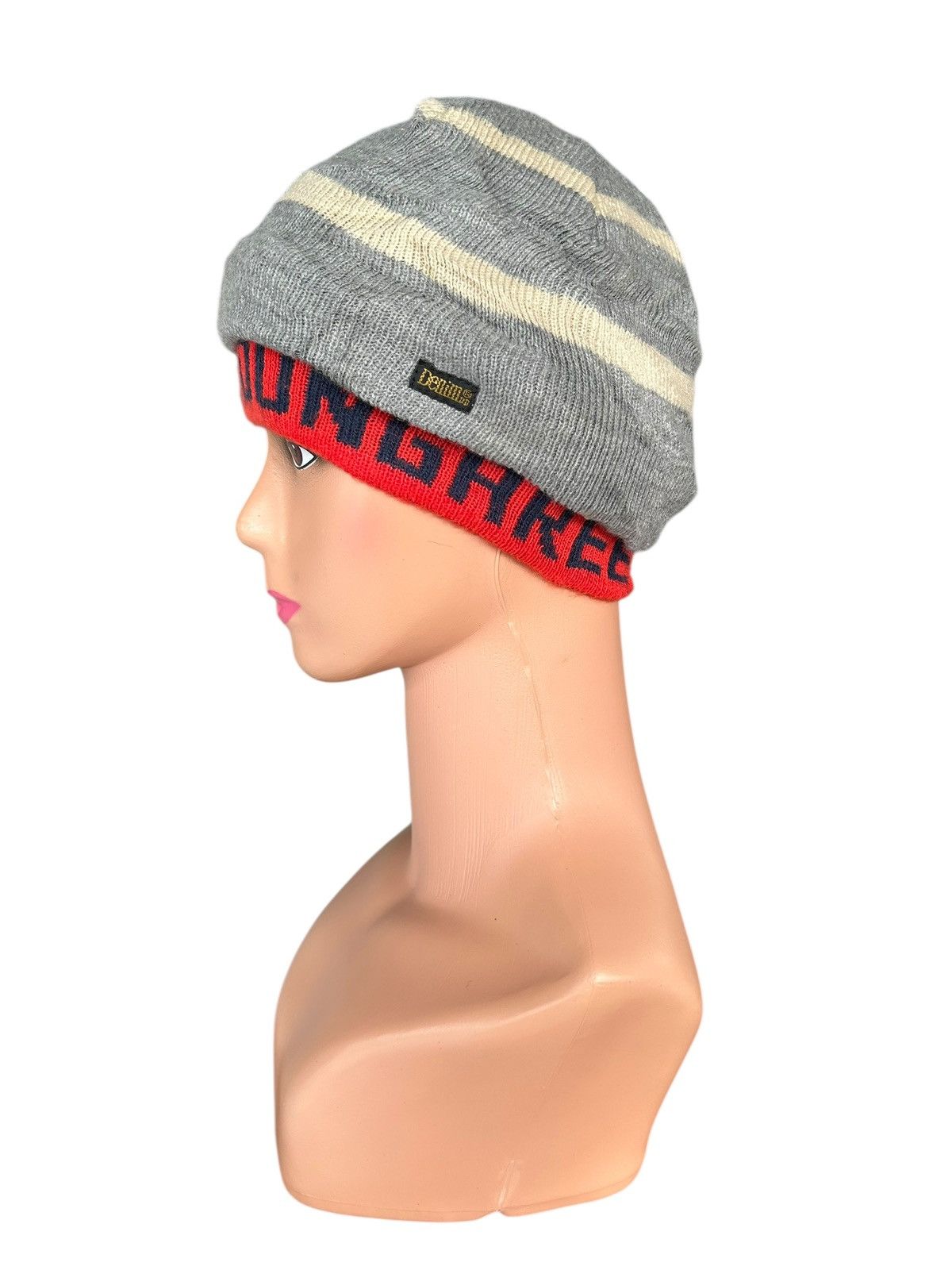 Japanese Brand × Kapital × Vintage Vintage Denim Dungaree Japanese Beanie Hats Size ONE SIZE - 2 Thumbnail