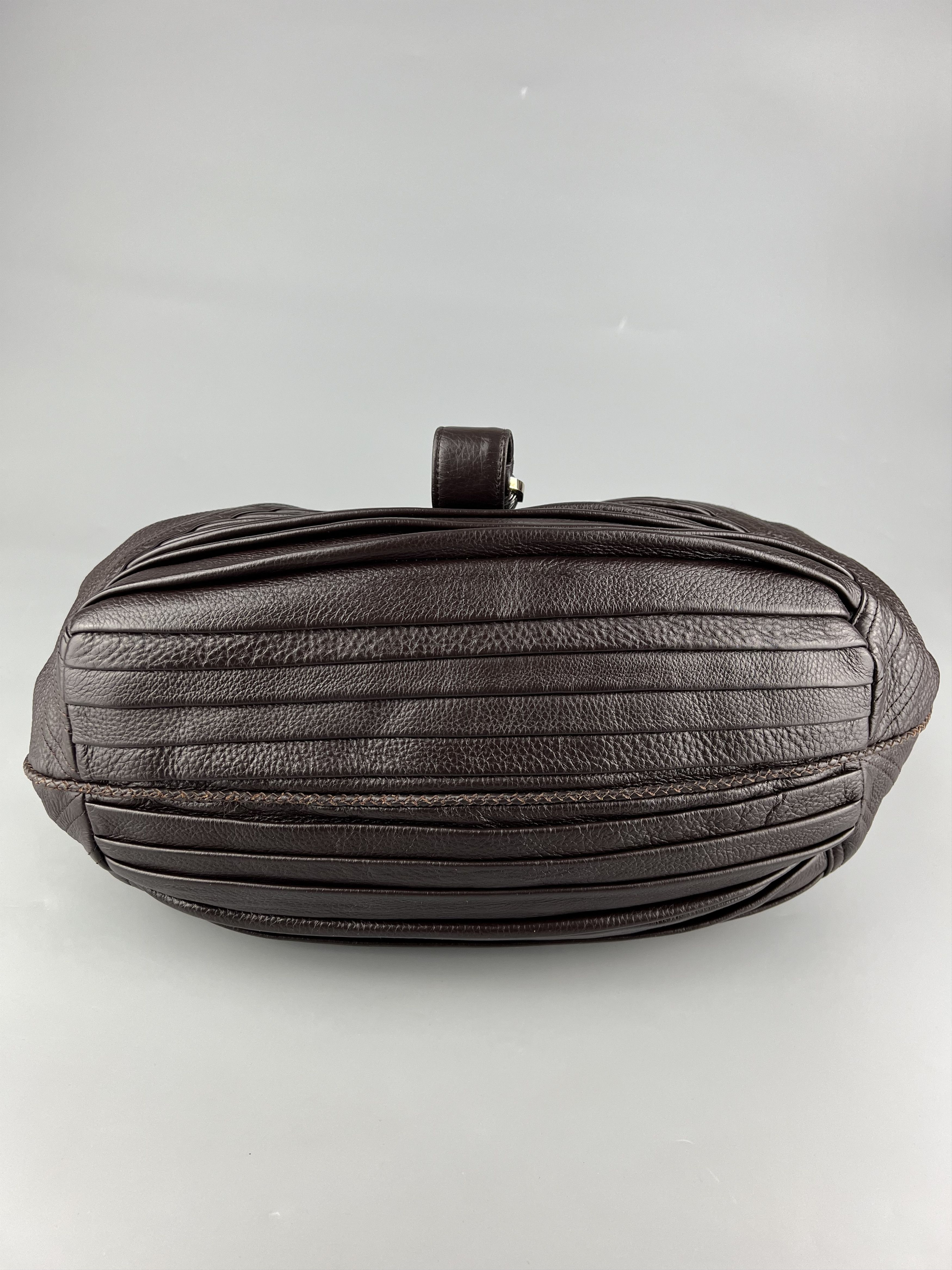 Fendi Fendi Spy Brown Leather Handbag Size ONE SIZE - 4 Thumbnail