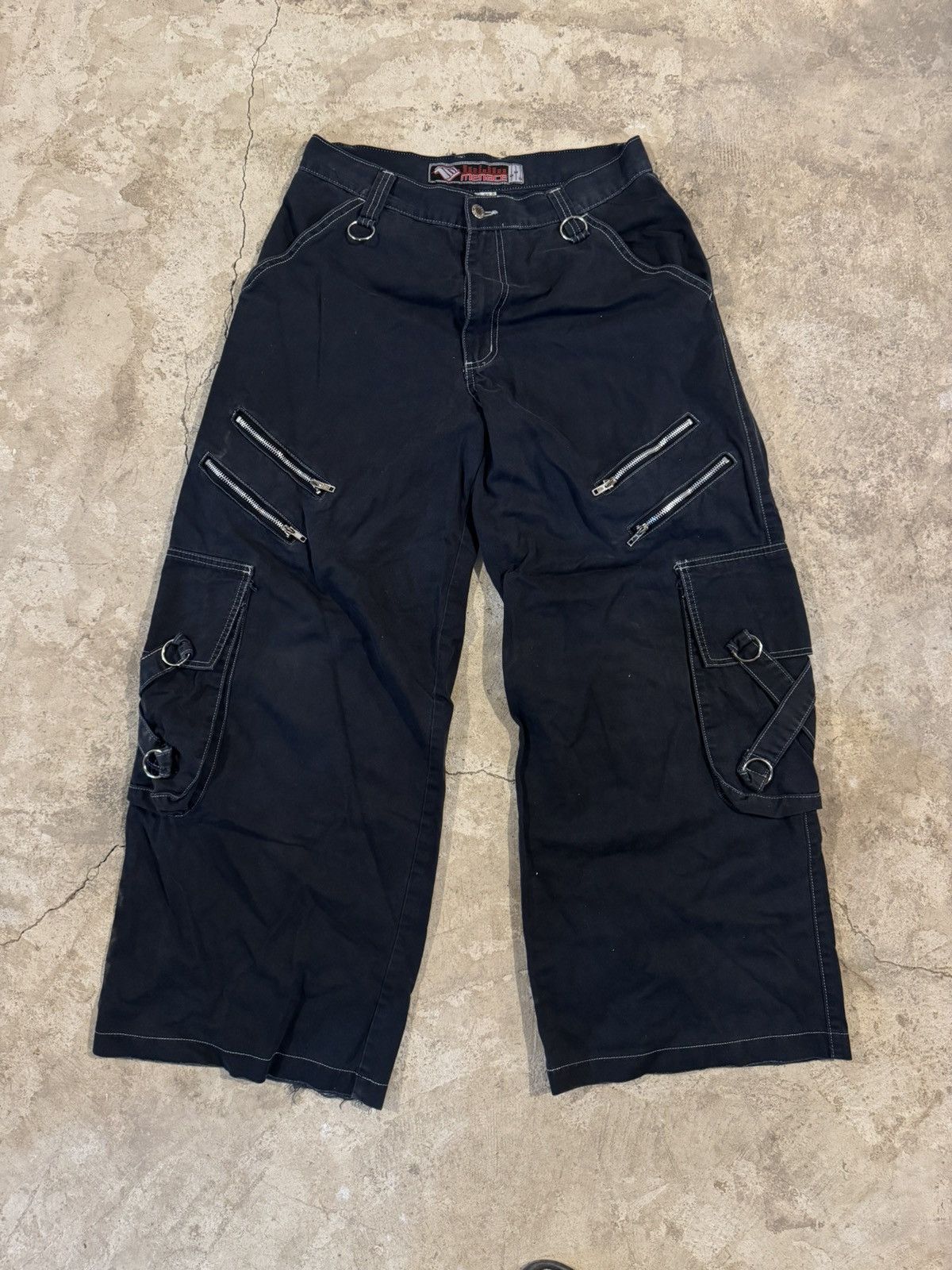 Menace RARE Vintage Menace Bondage Rave Pants Size US 32 / EU 48 - 1 Thumbnail