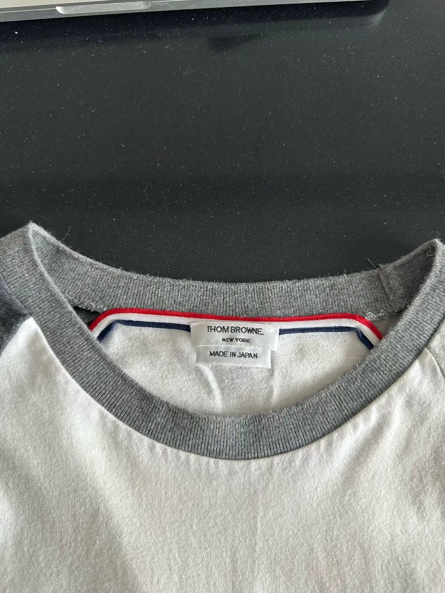 Thom Browne Thom Browne color blocked long sleeve shirt size 3 Size US L / EU 52-54 / 3 - 3 Thumbnail