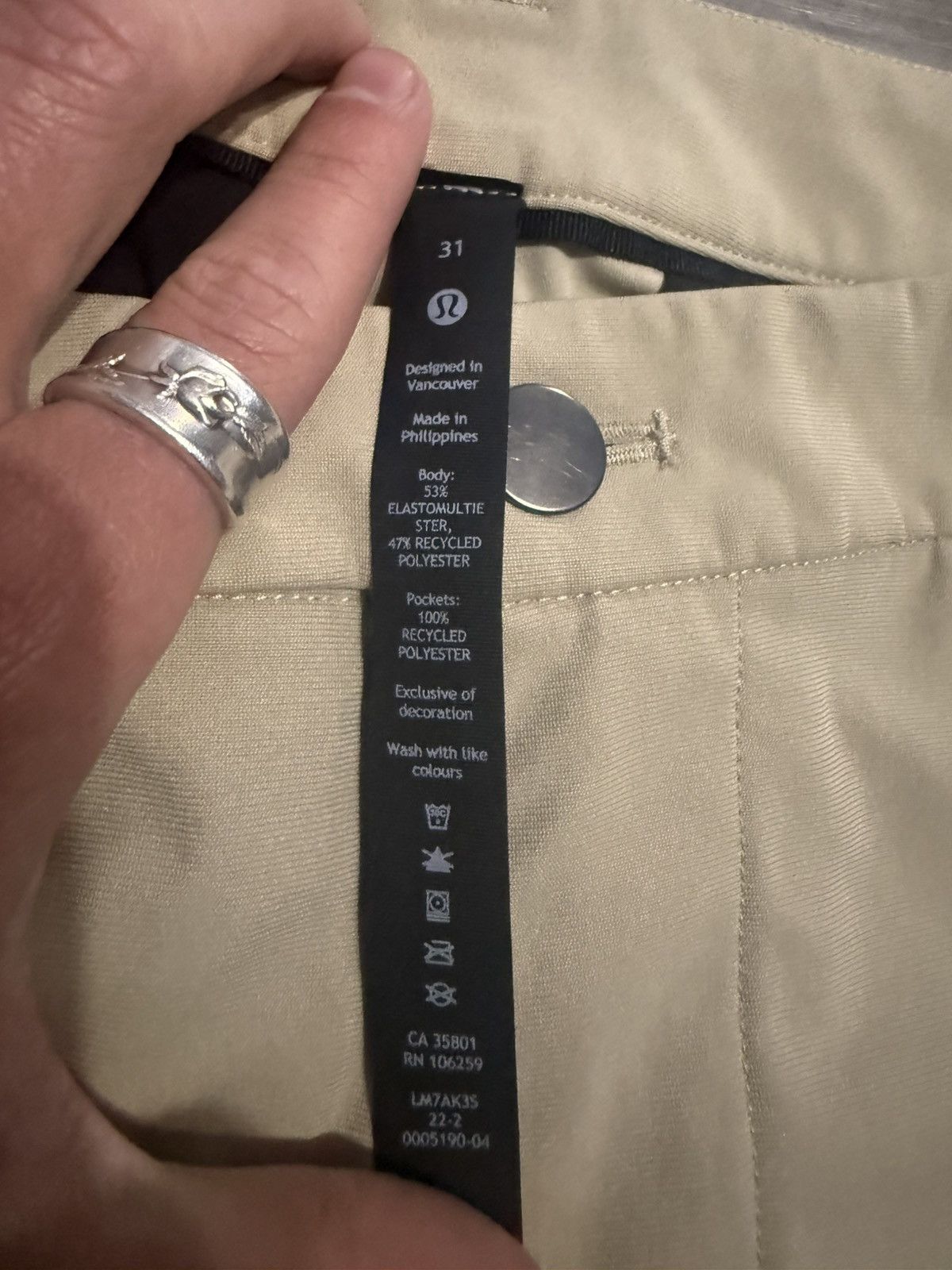 Lululemon Lululemon Golf Shorts Size US 31 - 4 Thumbnail