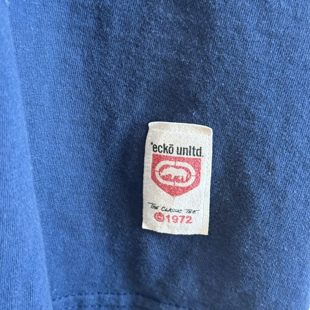Ecko Unltd. Vintage Ecko Unlimited Logo T-Shirt Navy Blue XL Made in USA Size US XL / EU 56 / 4 - 9 Thumbnail