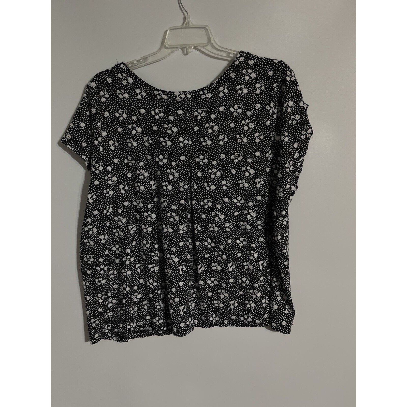 Other Ellos Top Womens Plus 3X 30/32 Daisies Garden Cottagecore Size 3XL / US 20-22 - 2 Thumbnail