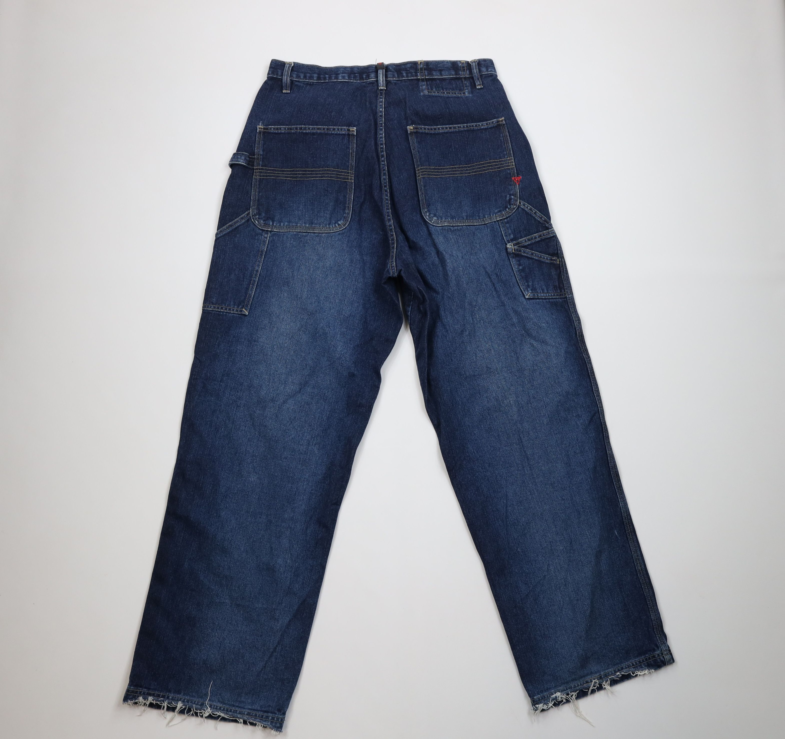 Vintage Vintage Y2K Streetwear Skateboard Wide Leg Denim Jeans Blue Size US 34 / EU 50 - 10 Thumbnail
