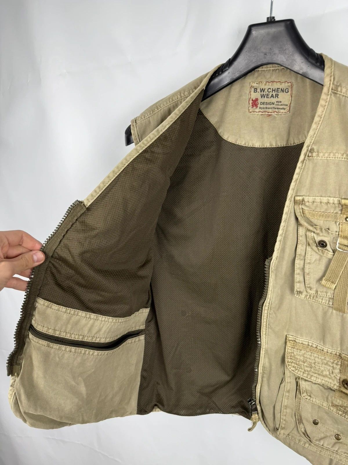 Other BW Cheng Gilet Stone Washed Vest Cargo size M Size US M / EU 48-50 / 2 - 10 Thumbnail