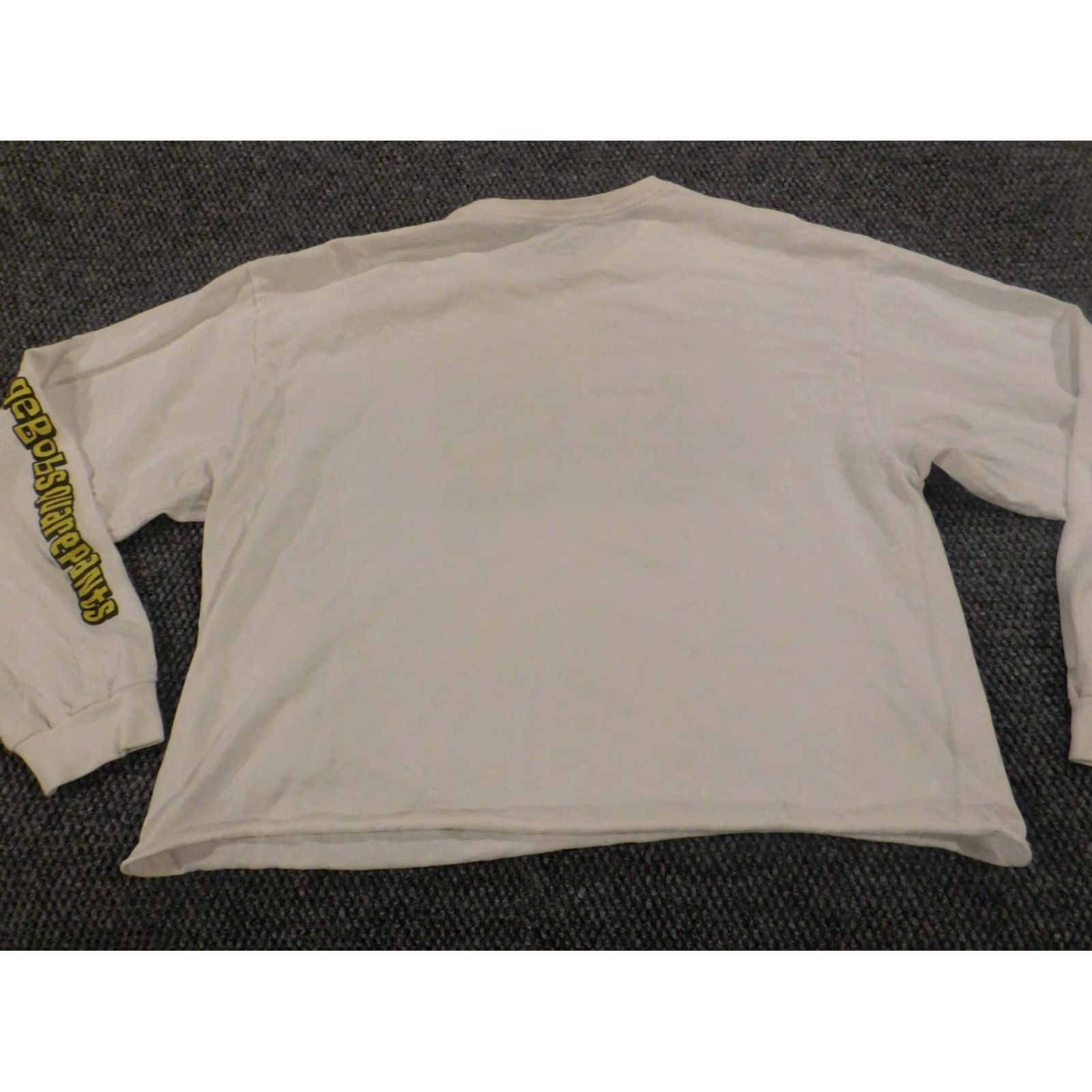 Vintage Spongebob Squarepants Shirt Womens XL White Long Sleeve Cartoon Shirt Size XL / US 12-14 / IT 48-50 - 7 Thumbnail