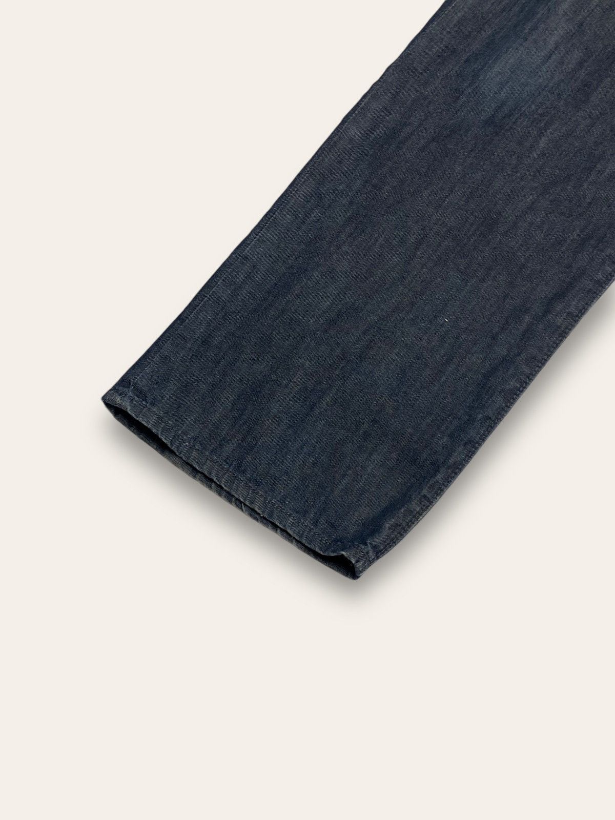 Armani Vintage ARMANI Dark Blue Denim Jeans Wide Baggy Y2K Size US 38 / EU 54 - 4 Thumbnail