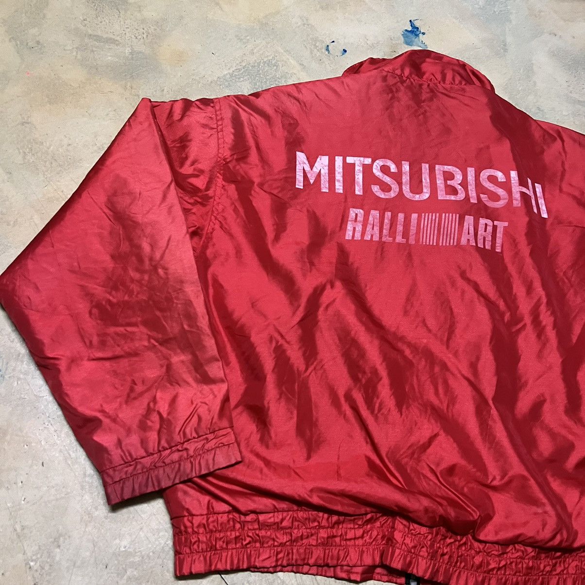 Japanese Brand Vintage Mitsubishi Ralliart Racing Jacket Big Logo Size US L / EU 52-54 / 3 - 21 Thumbnail