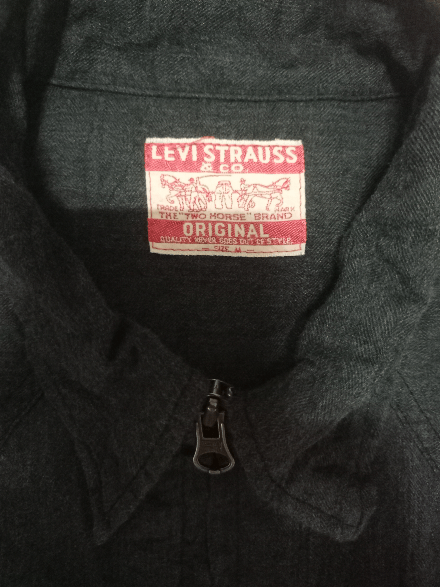 Levi's × Levi's Vintage Clothing Vintage Levis Full Zip Front Western Shirt Size US M / EU 48-50 / 2 - 3 Thumbnail