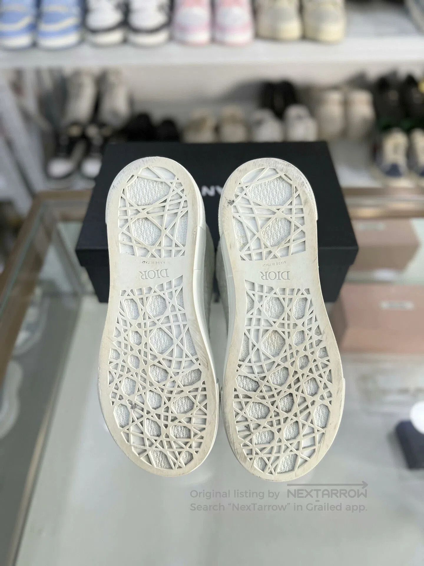 Dior Dior B33 2025 Leather Monogram Sneakers. Size US 7.5 / EU 40-41 - 4 Thumbnail