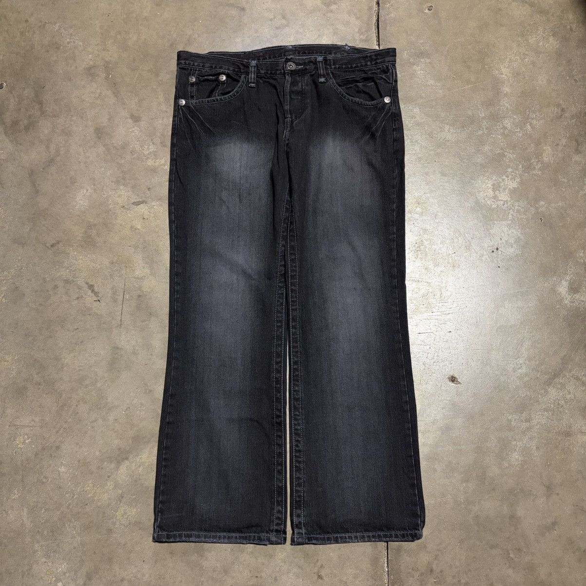 Vintage Vintage Y2K Low Rise Boot Cut Denim Jeans Keanan Duffty Punk Size US 38 / EU 54 - 1 Thumbnail