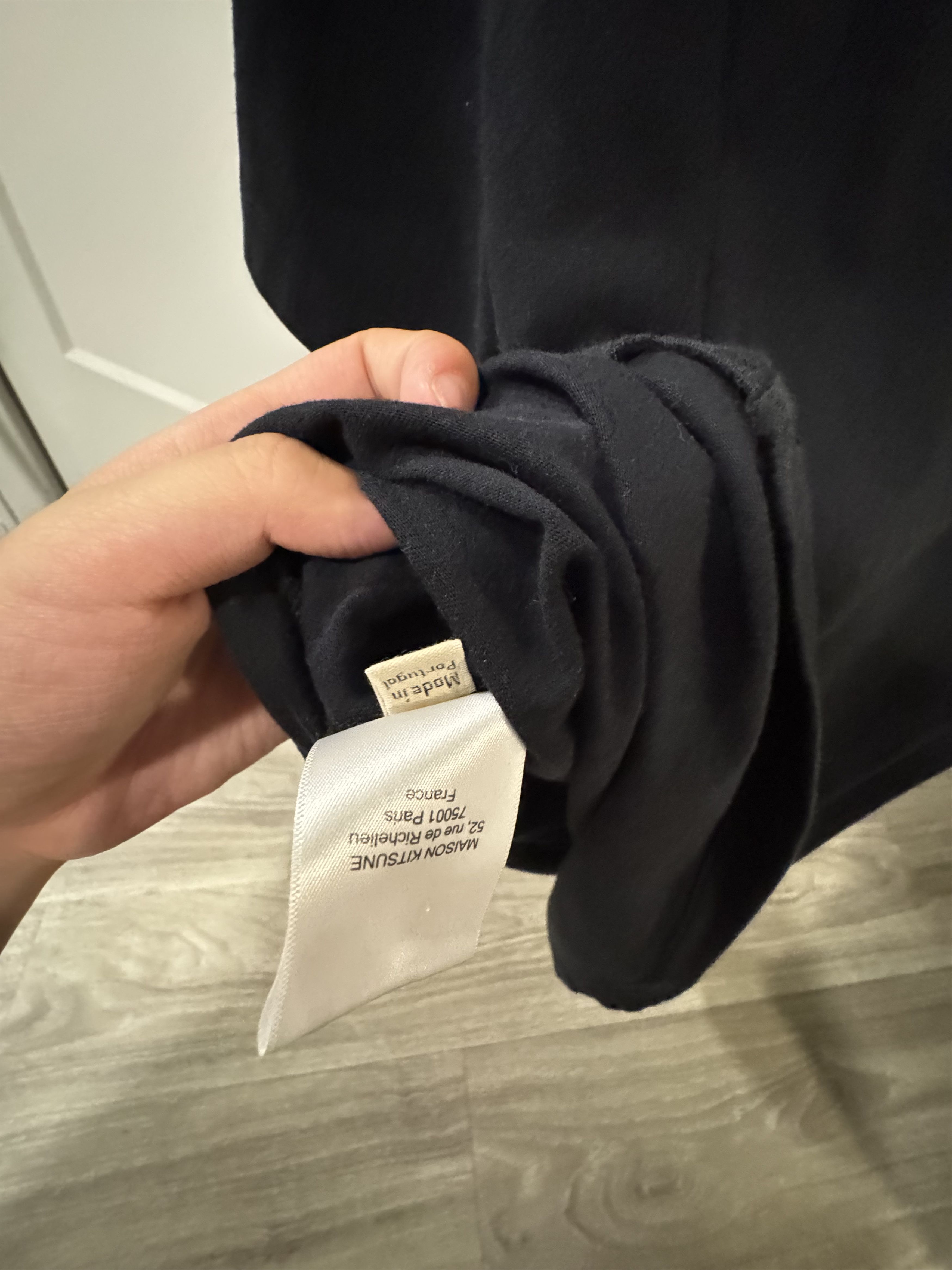 Maison Kitsune Maison Kitsune Big Embroidery Tee Size L / US 10 / IT 46 - 5 Thumbnail