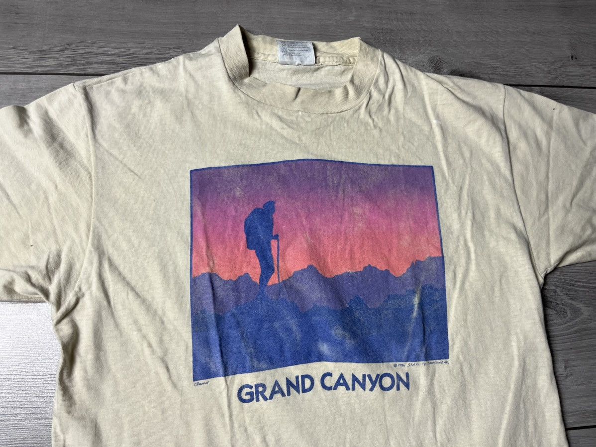 Band Tees Vintage Art Grand Canyon 1986 Tshirt size Large Size US L / EU 52-54 / 3 - 3 Thumbnail