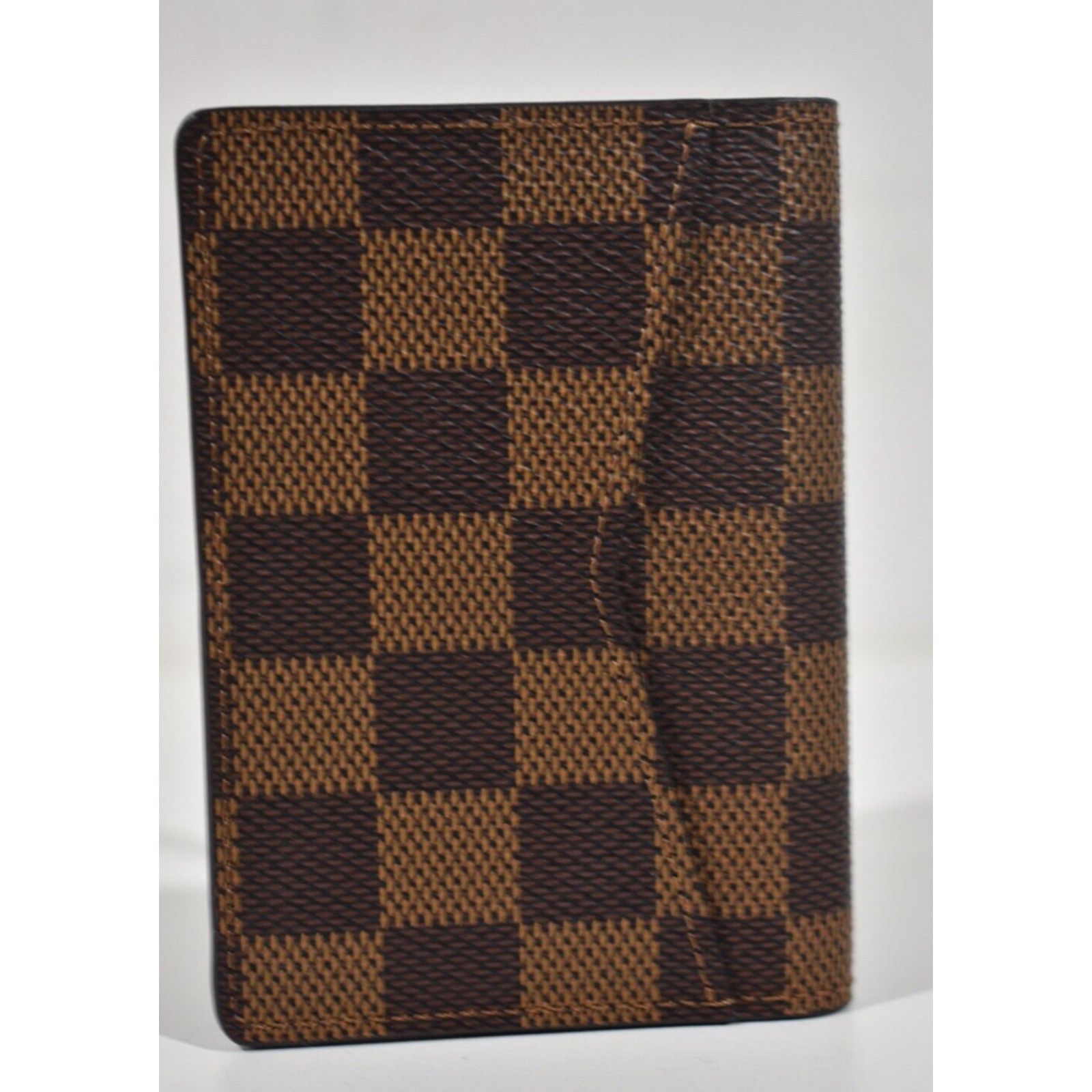 Louis Vuitton Louis Vuitton Brown Damier Logo Pocket Organizer Wallet Size ONE SIZE - 4 Thumbnail