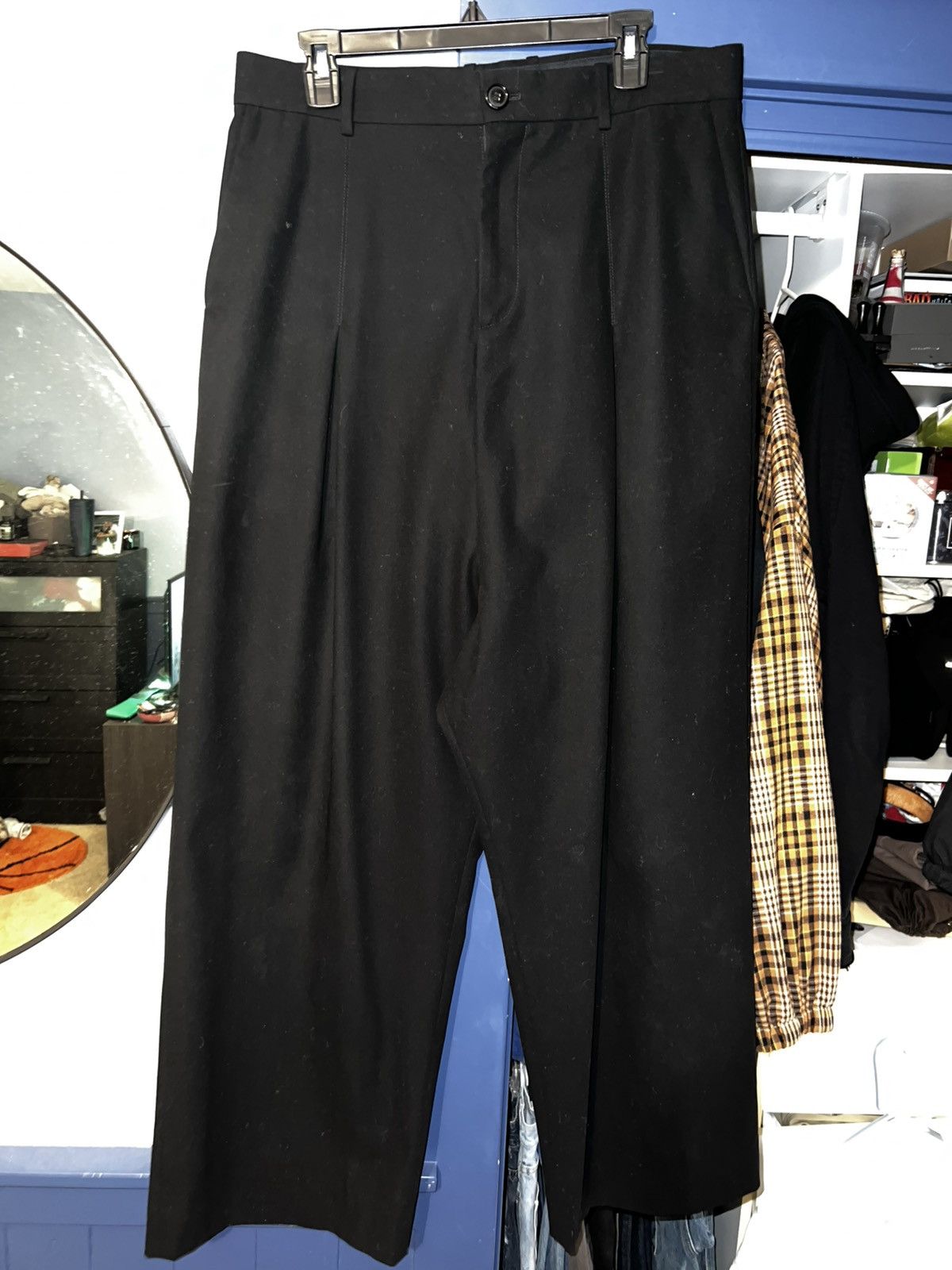 Loewe Loewe Black Pleated Trousers Size Large Size US 34 / EU 50 - 4 Thumbnail