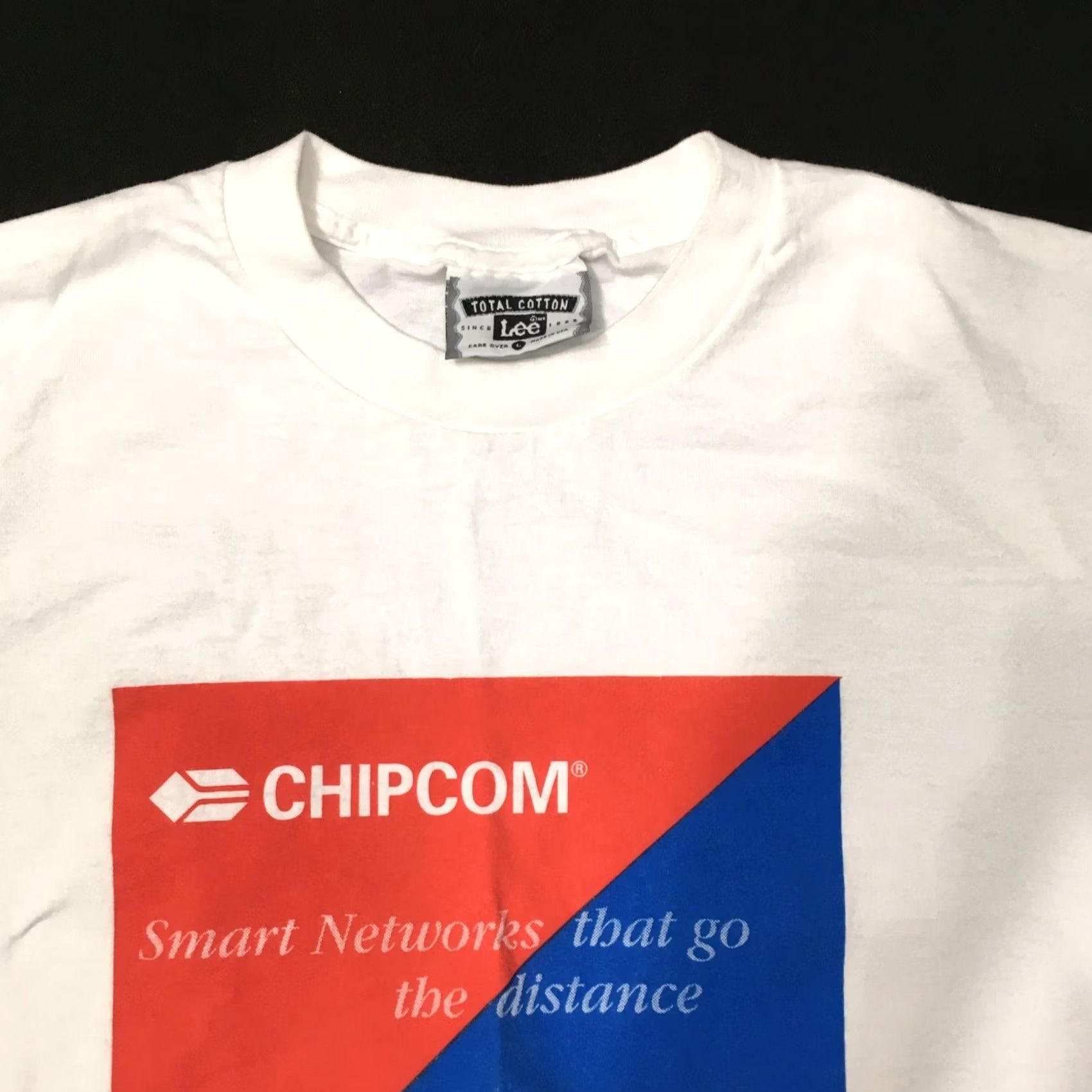 Vintage VINTAGE ONEITA T-SHIRT Logo SMART Modular TECH COMPANY POWER T DOUBLE SIDED 1990'S L White Men Size US L / EU 52-54 / 3 - 2 Thumbnail