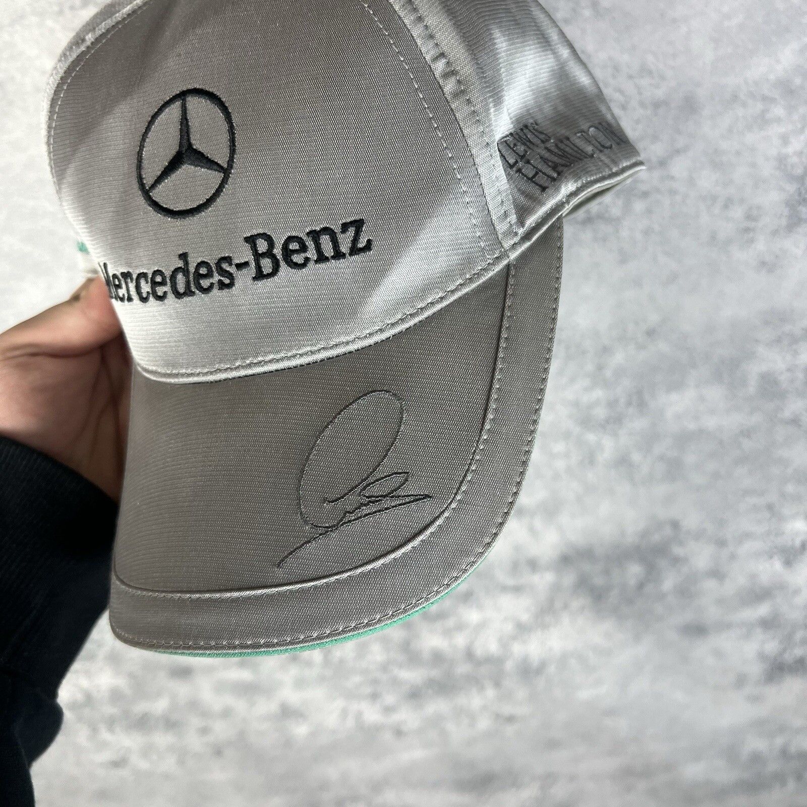 Mercedes-Benz Puma Mercedes Benz Lewis Hamilton Cap Men's Gray One Size ` Size ONE SIZE - 11 Thumbnail