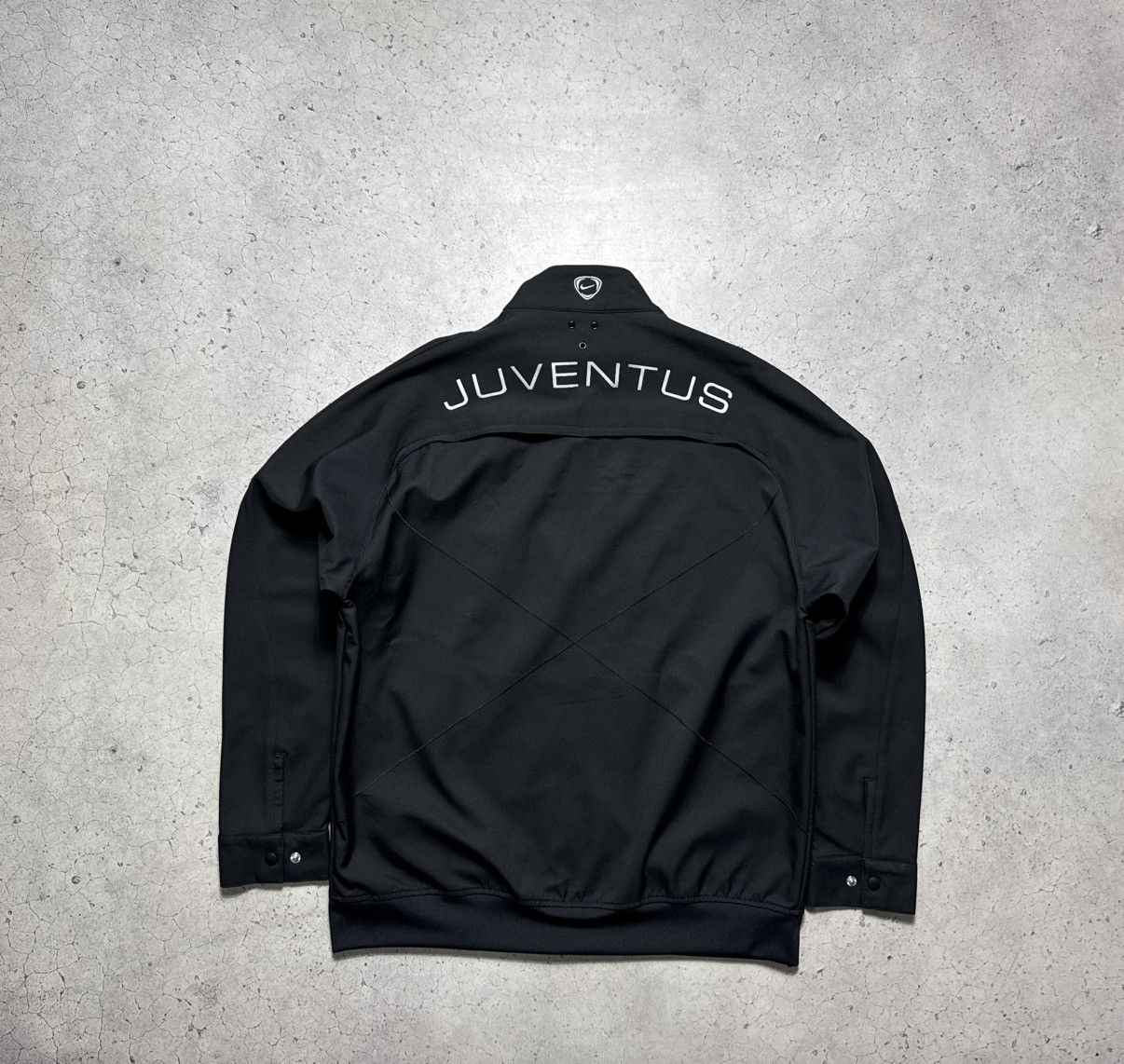Nike Nike FC Juventus Football Track Jacket Soccer Black Vintage Size US XL / EU 56 / 4 - 8 Thumbnail